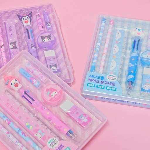 Sanrio Pencil, Pen School Office Stationery Case Set : Pochacco