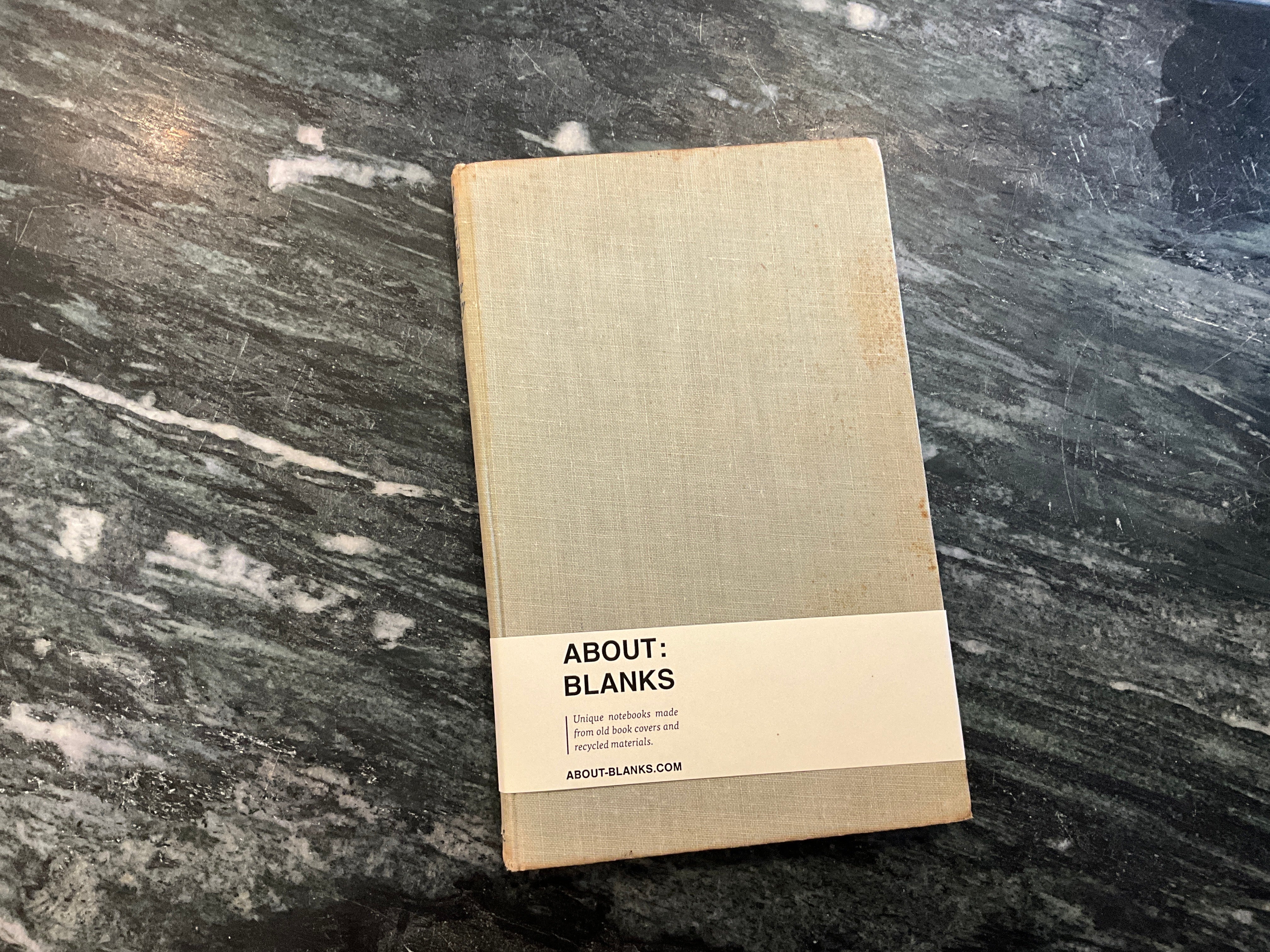 Vintage About Blanks Notebook: Find Fix and Strike