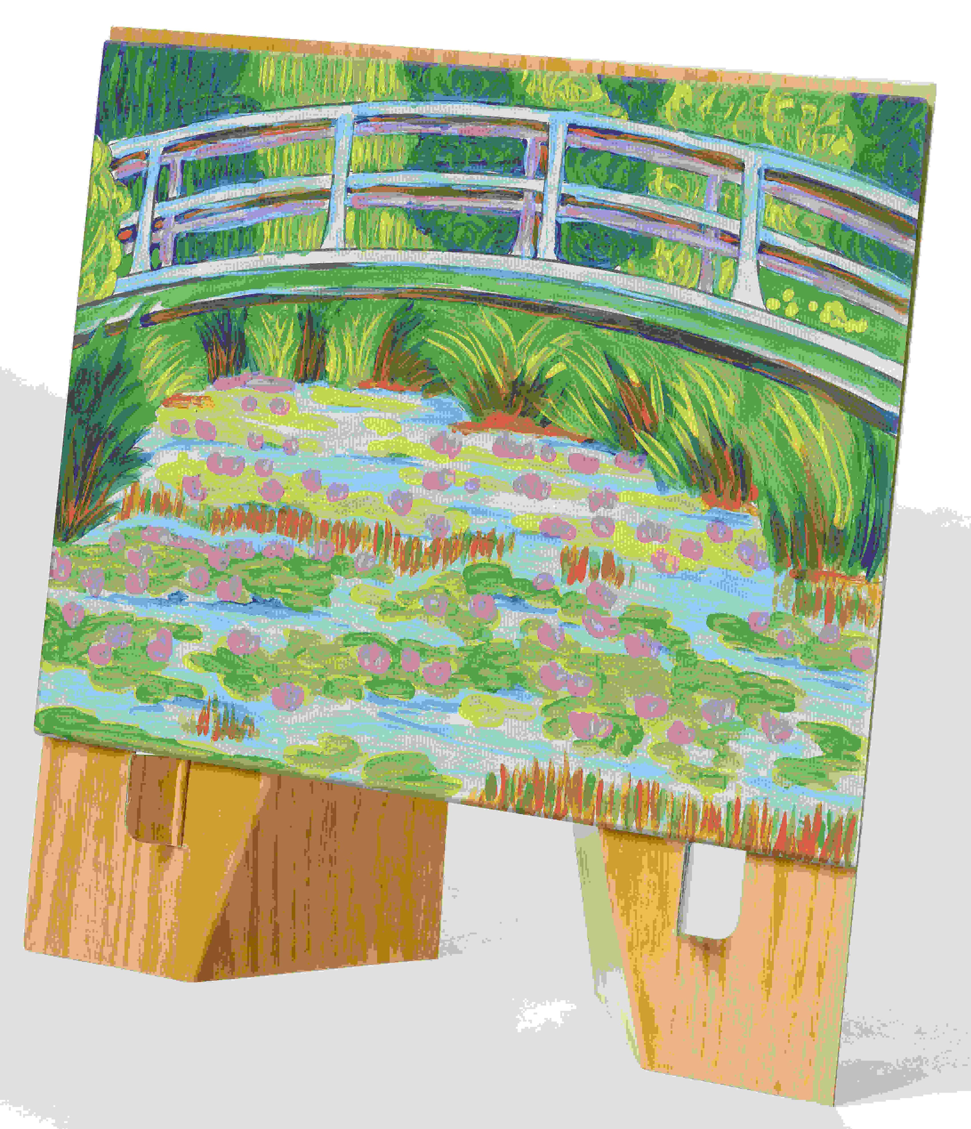 Paint by Number Museum Series - The Japanese Footbridge