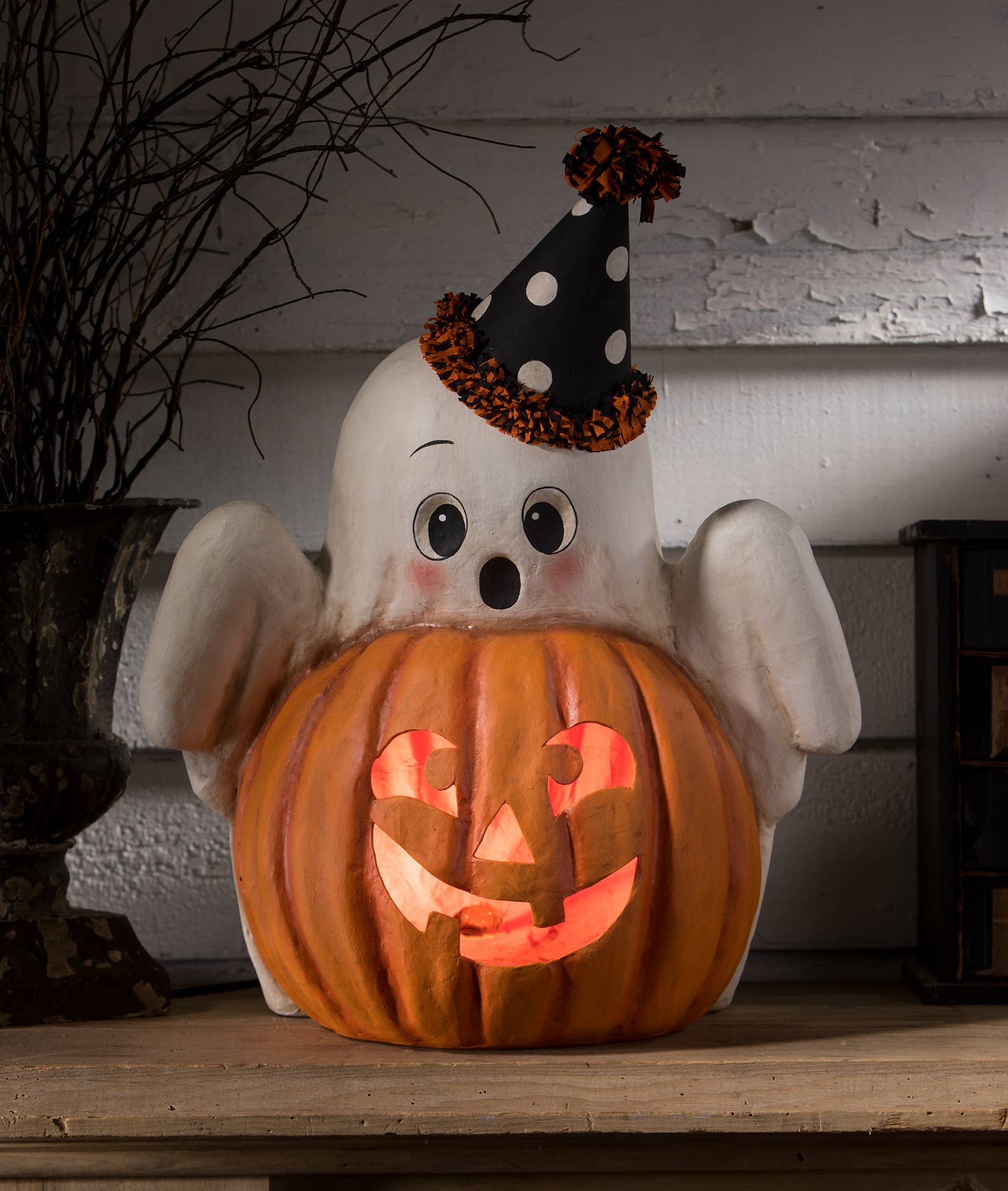 Boo Ghost Jack-O-Lantern