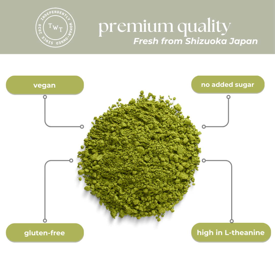 Premium Japanese Matcha (Green Tea Powder) Large Tube (4oz.)