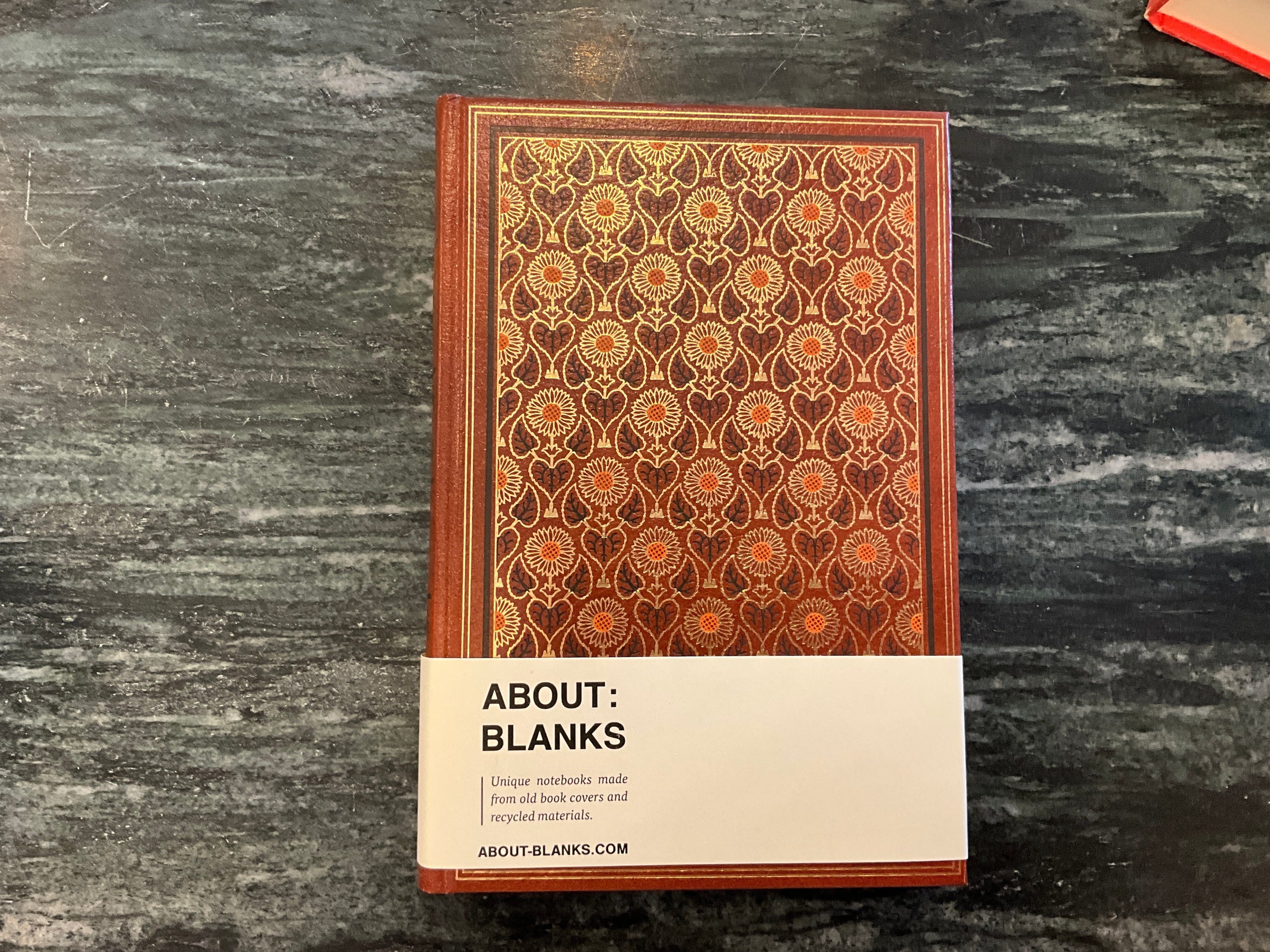 Vintage About Blanks Notebook: Les semailles