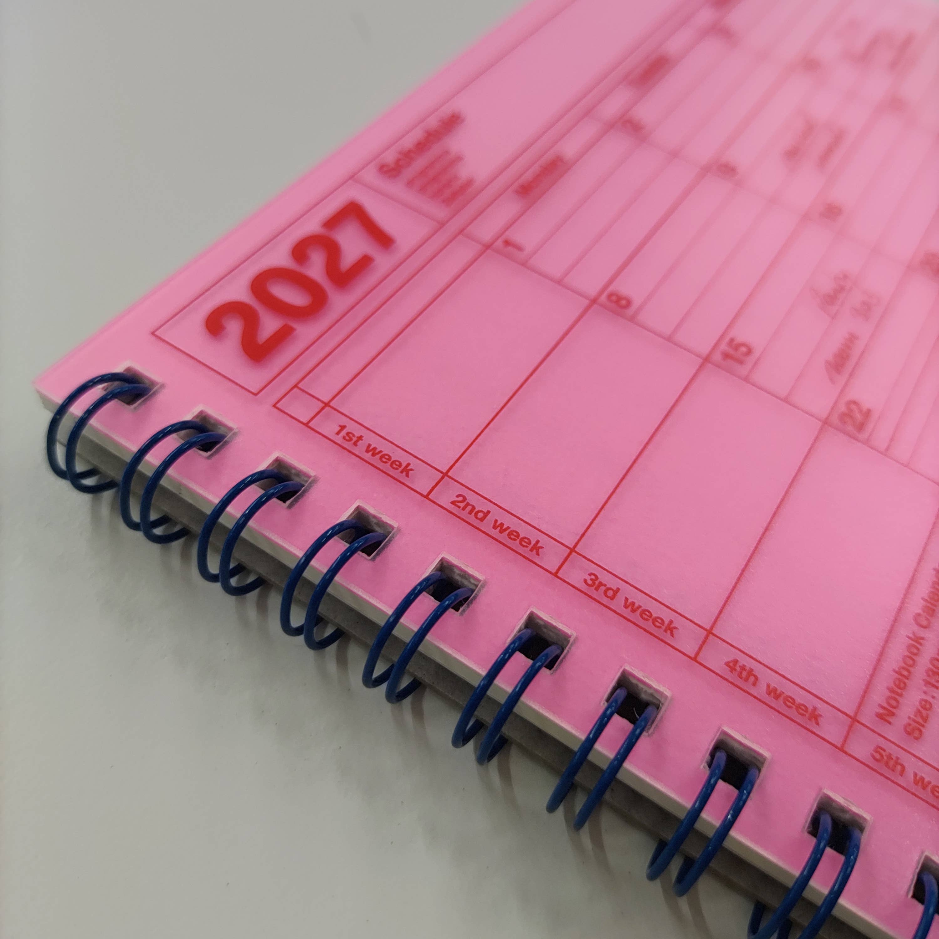 Notebook Calendar 2027 – Monthly Planner with Notes B7, XS : Khaki