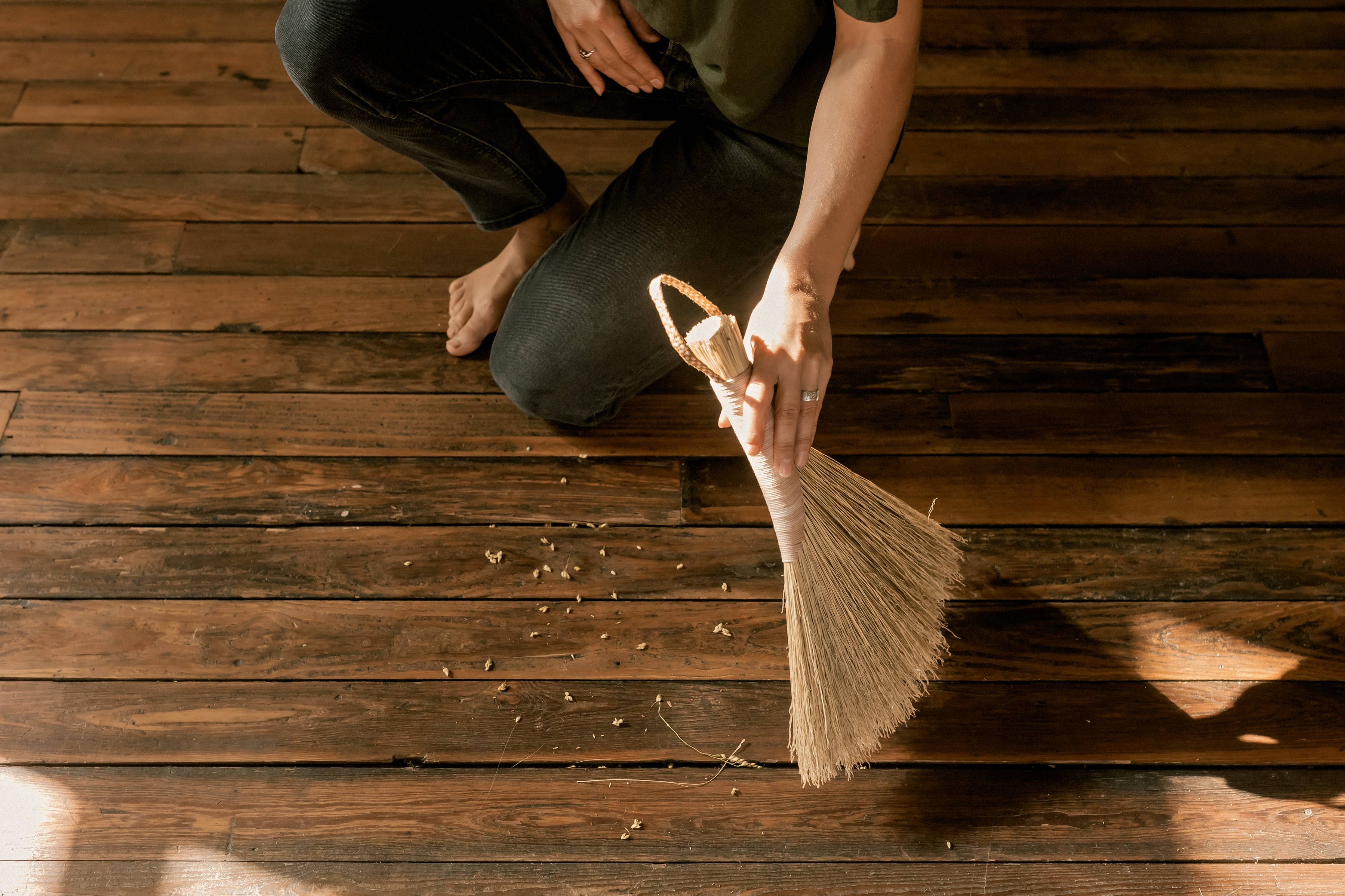 Turkey Wing Handbroom Wholesale: Blue