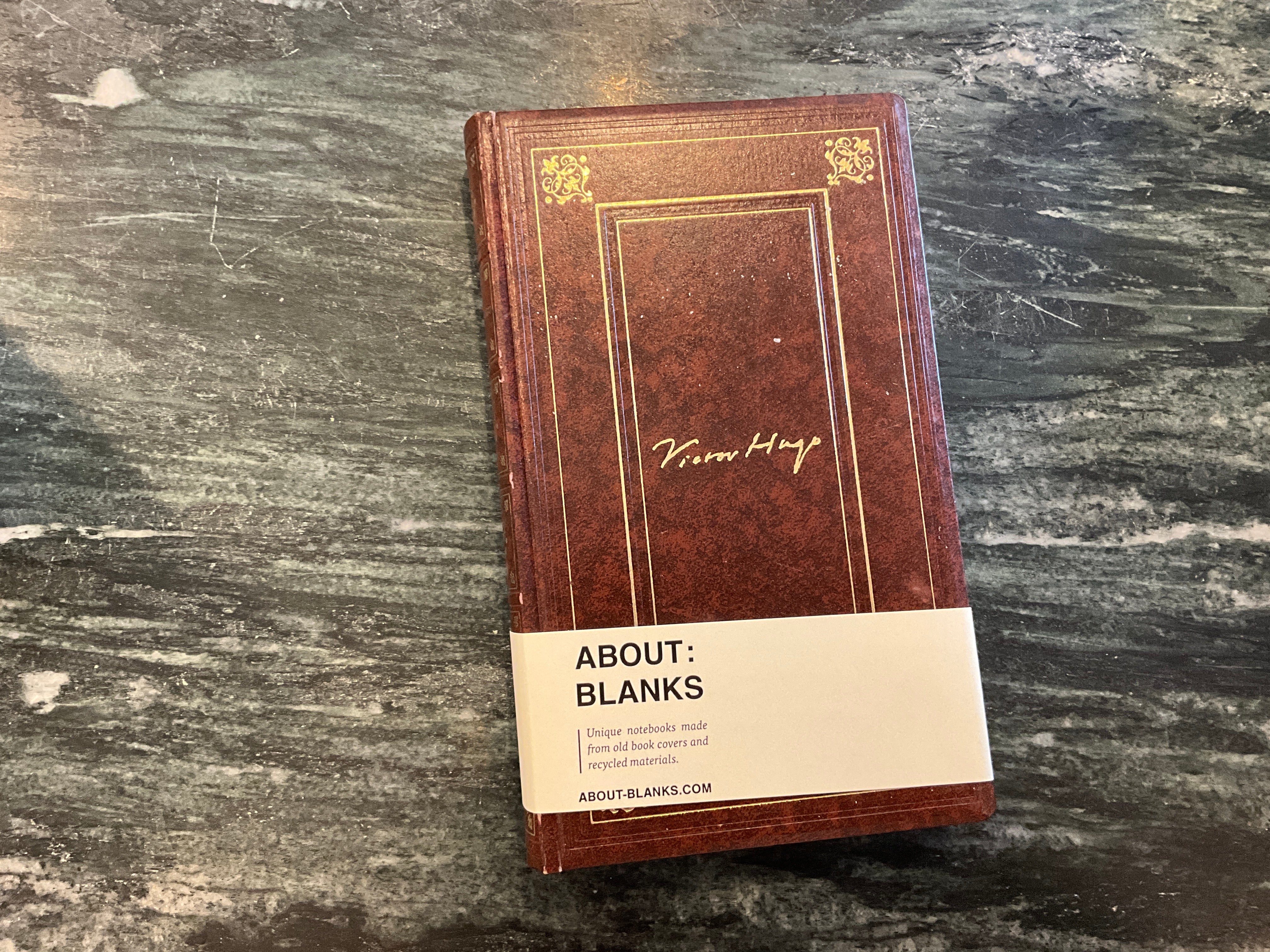 Vintage About Blanks Notebook: Victor Hugo