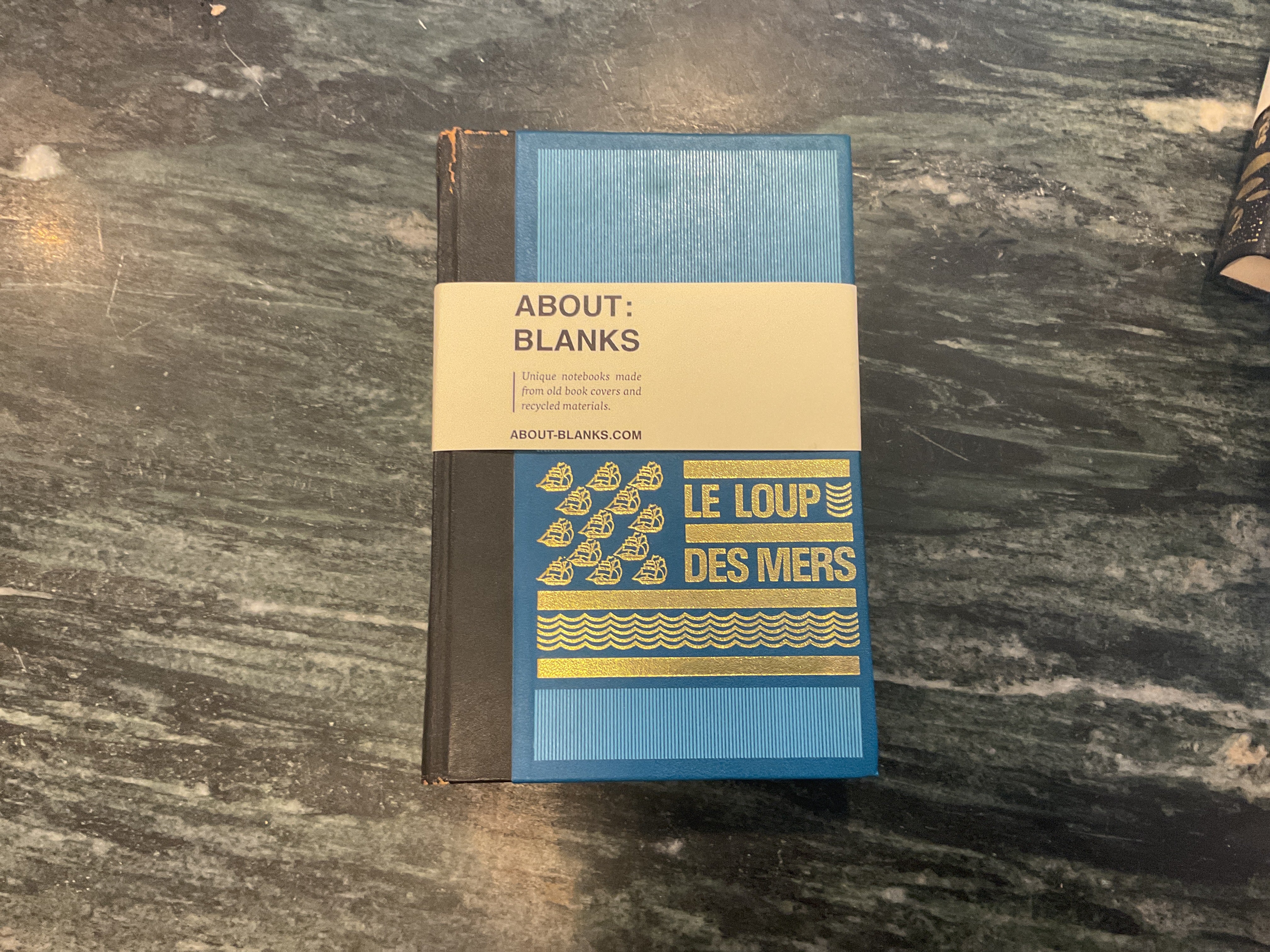 Vintage About Blanks Notebook: Les Loup des Mers