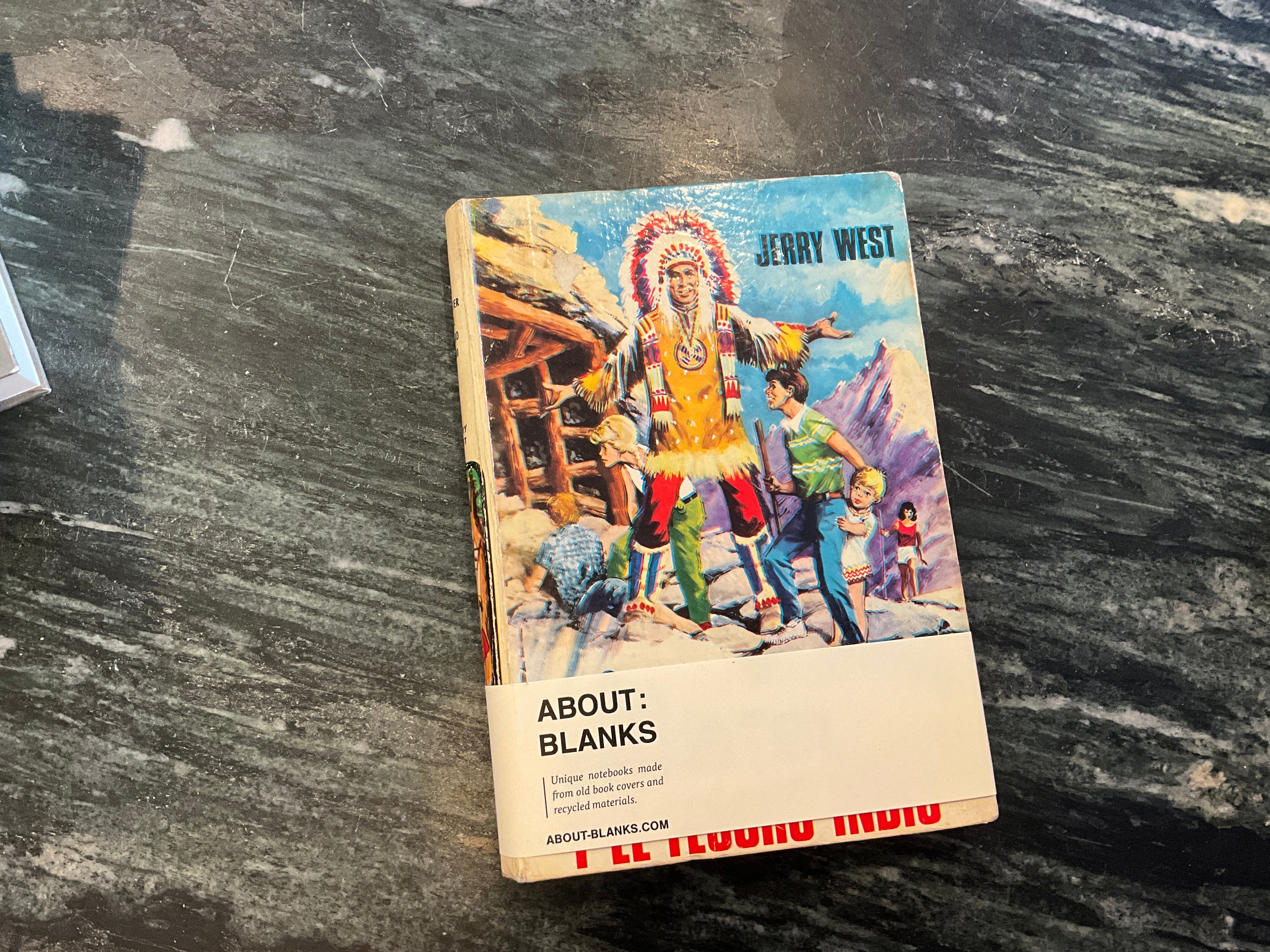 Vintage About Blanks Notebook: Los Hollister Y el Tesoro Indio