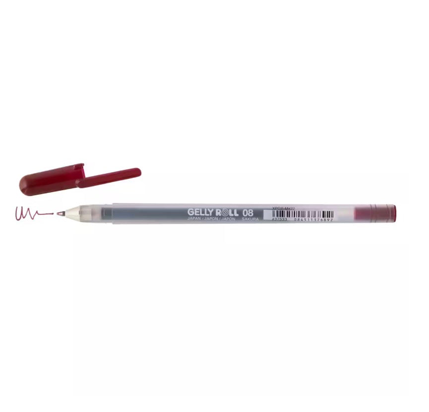 Gelly Roll 08 - Burgundy #22