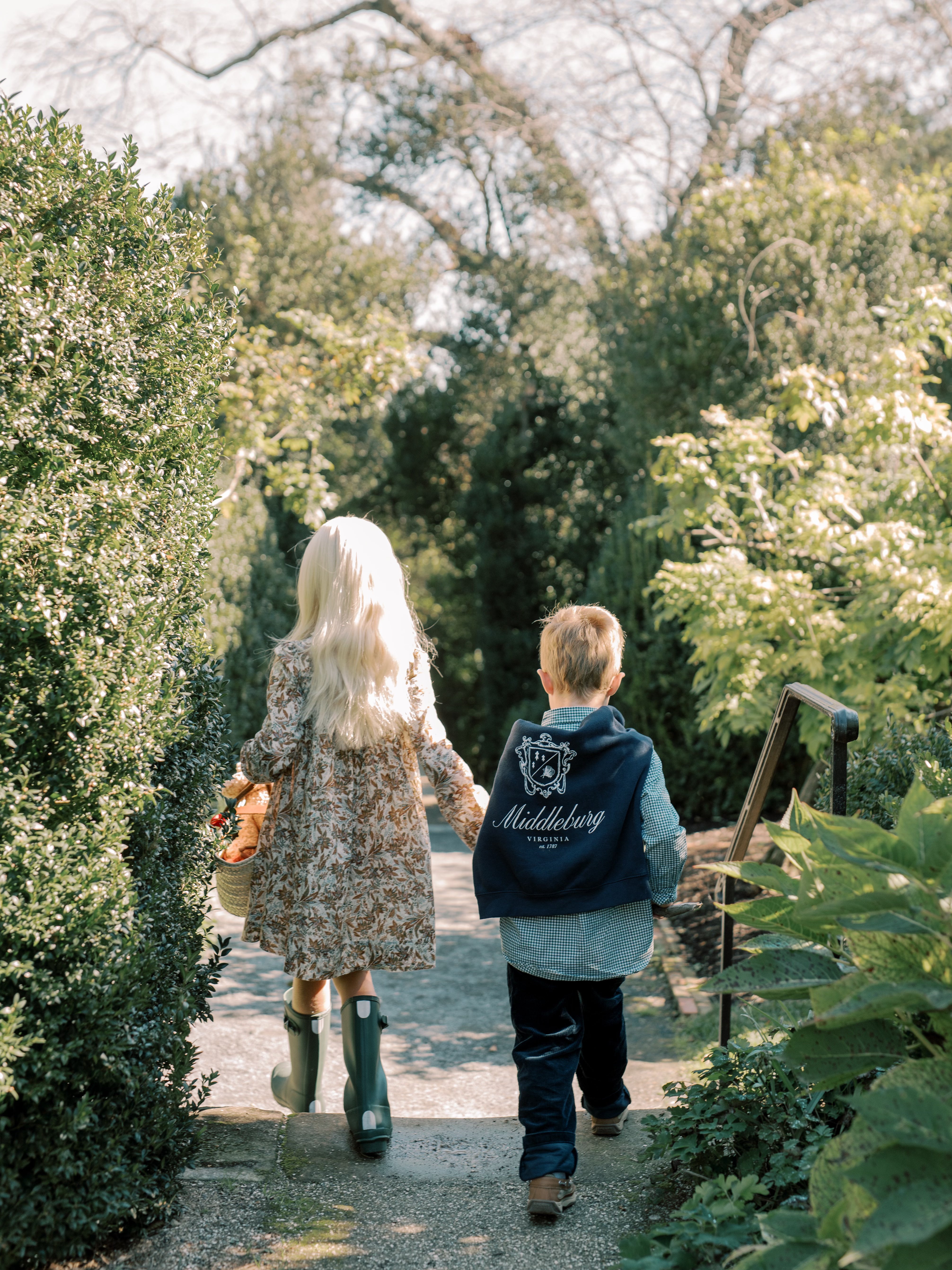 Youth Middleburg Crewneck Sweatshirt by Every Little Something - Navy