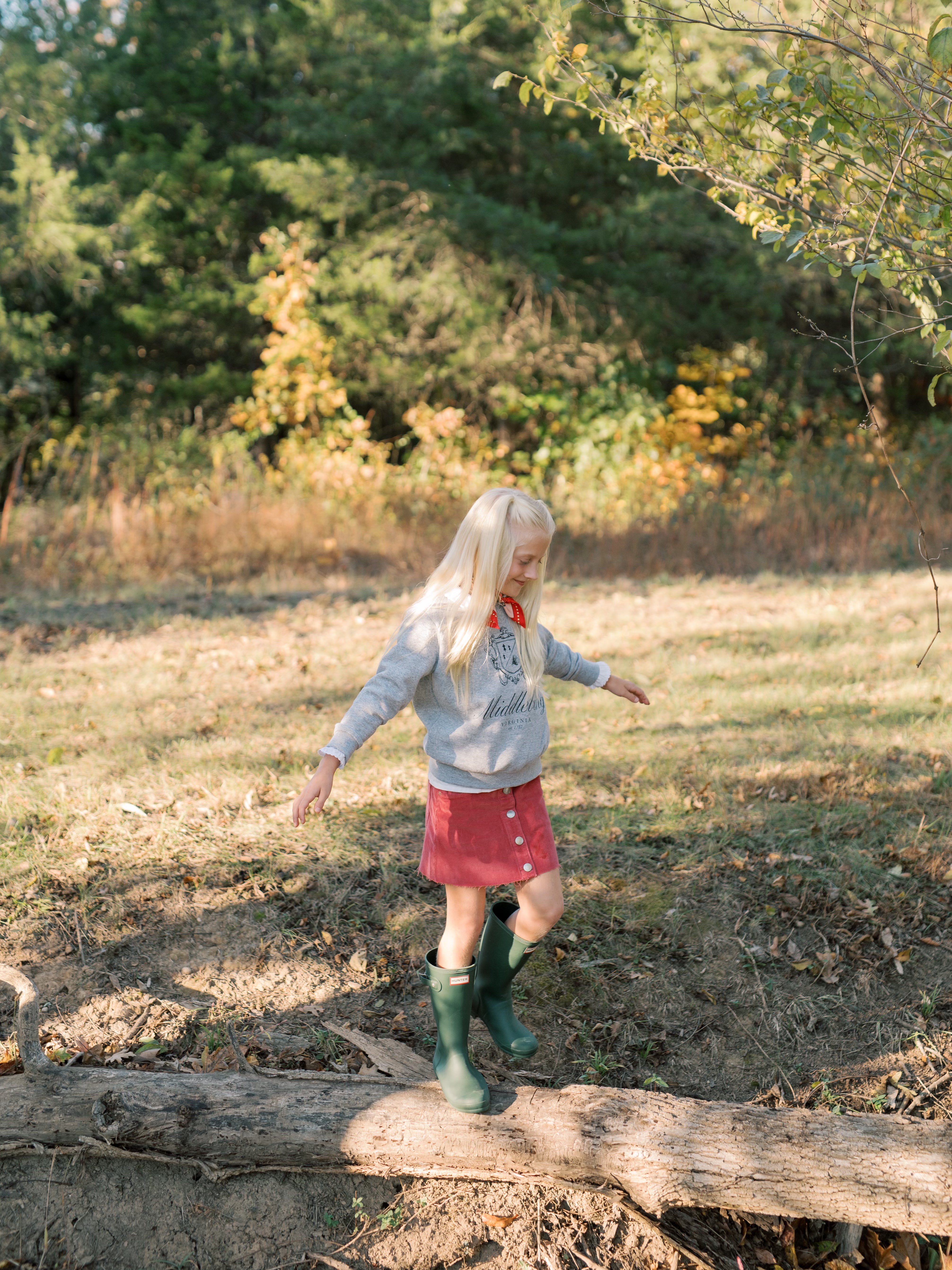 Youth Middleburg Crewneck Sweatshirt by Every Little Something - Gray