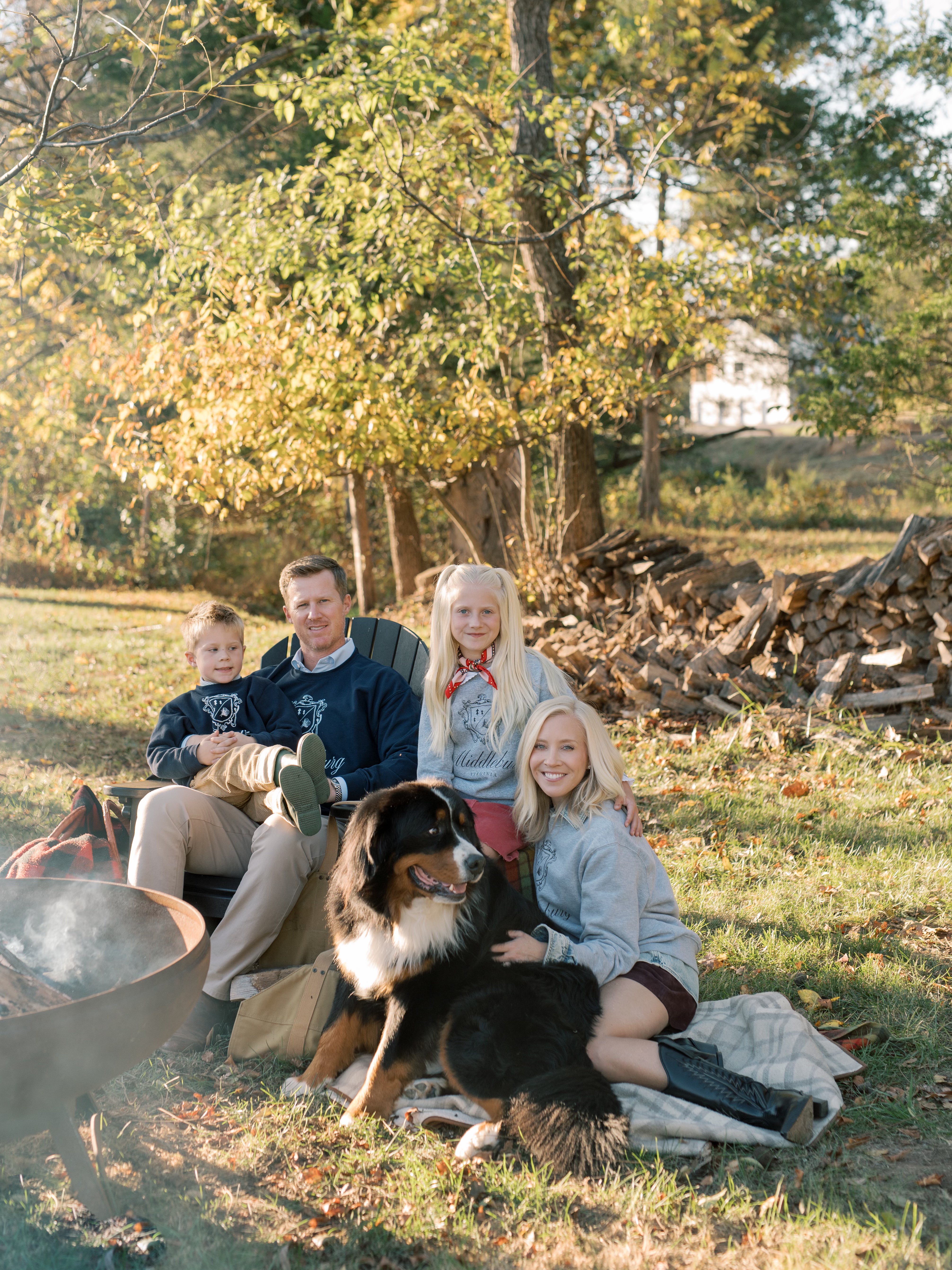 Middleburg Crewneck Sweatshirt by Every Little Something - Grey