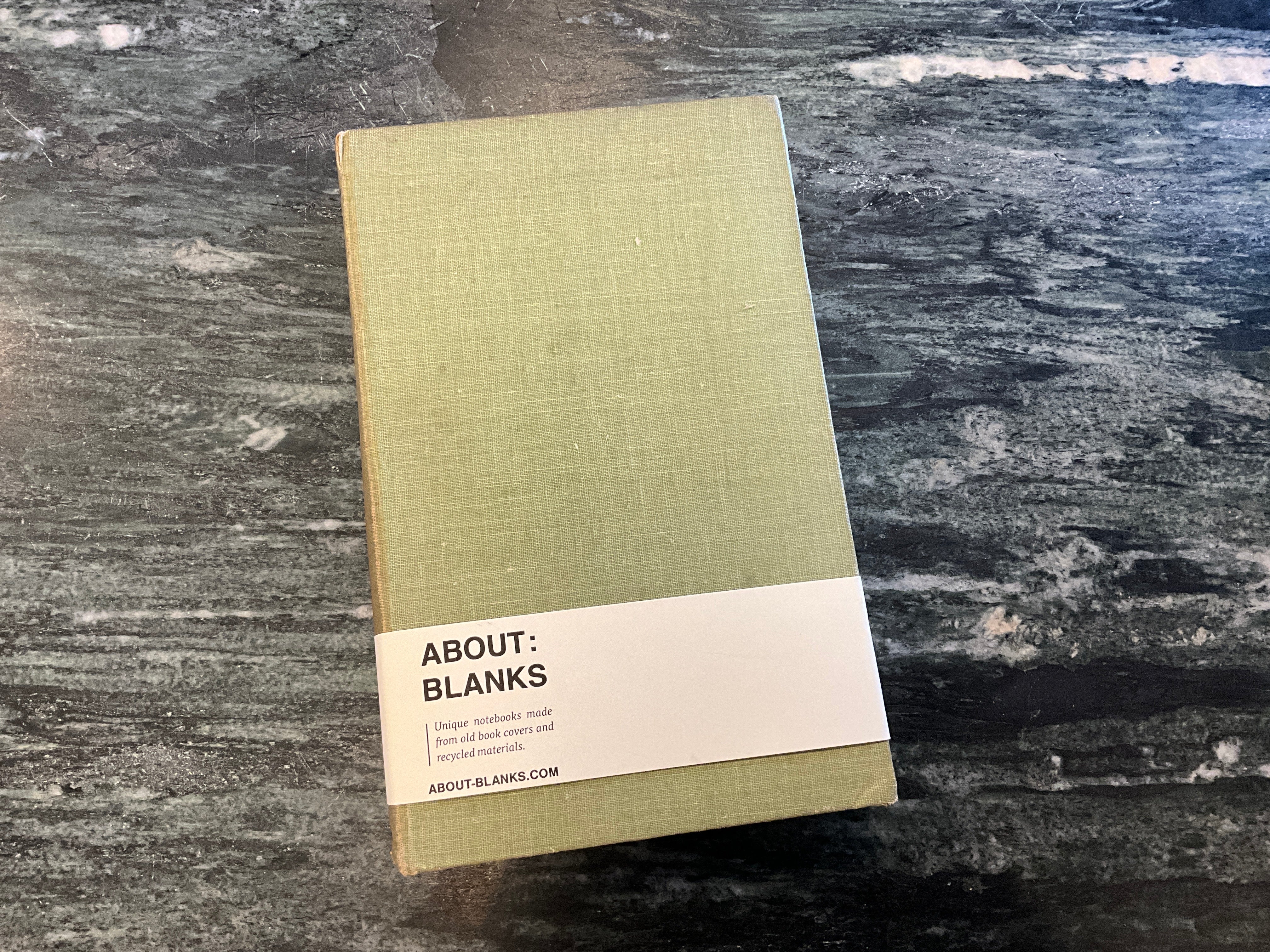 Vintage About Blanks Notebook: An Englishman looks at Wales