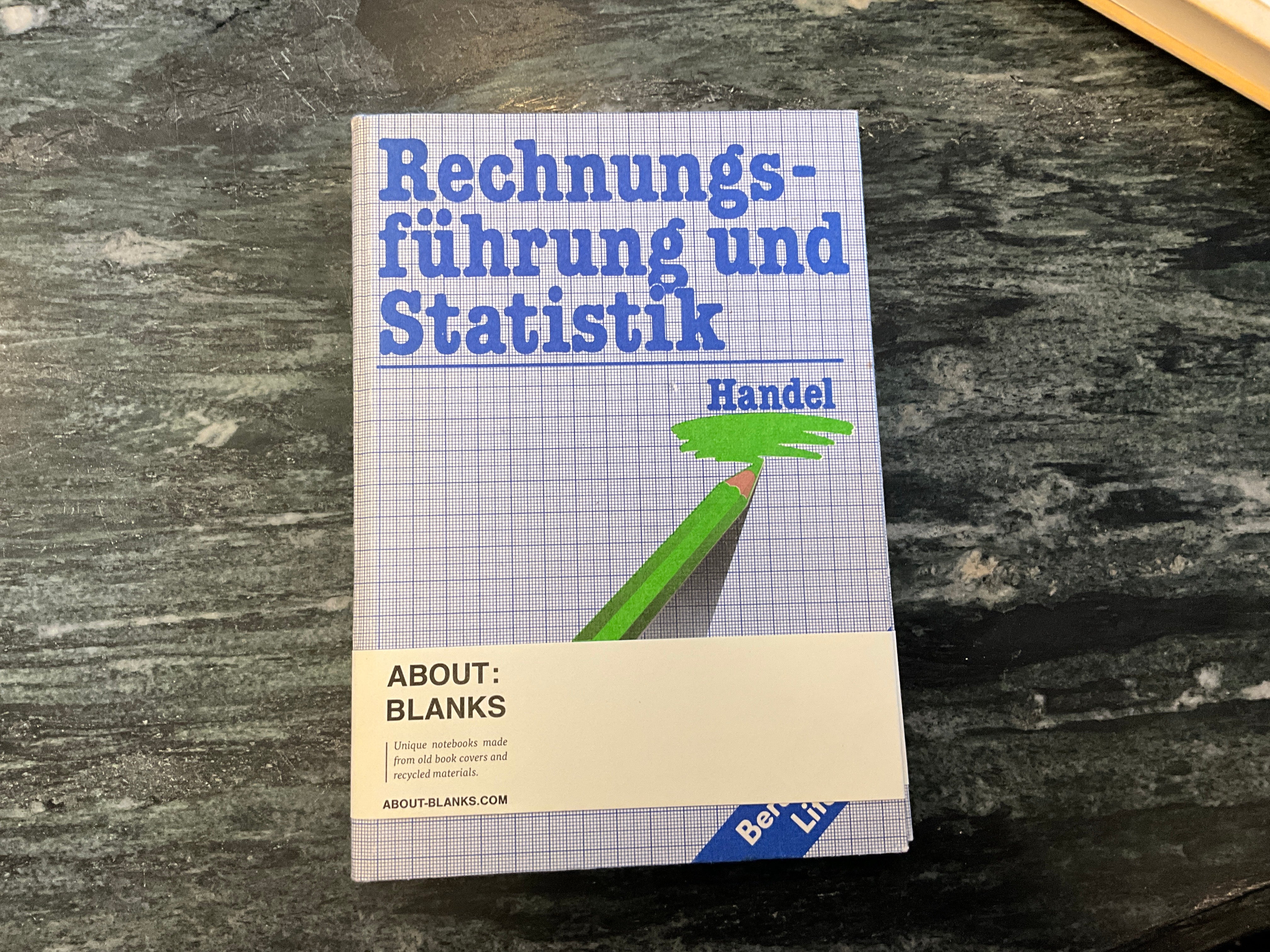 Vintage About Blanks Notebook: Rechnungs-