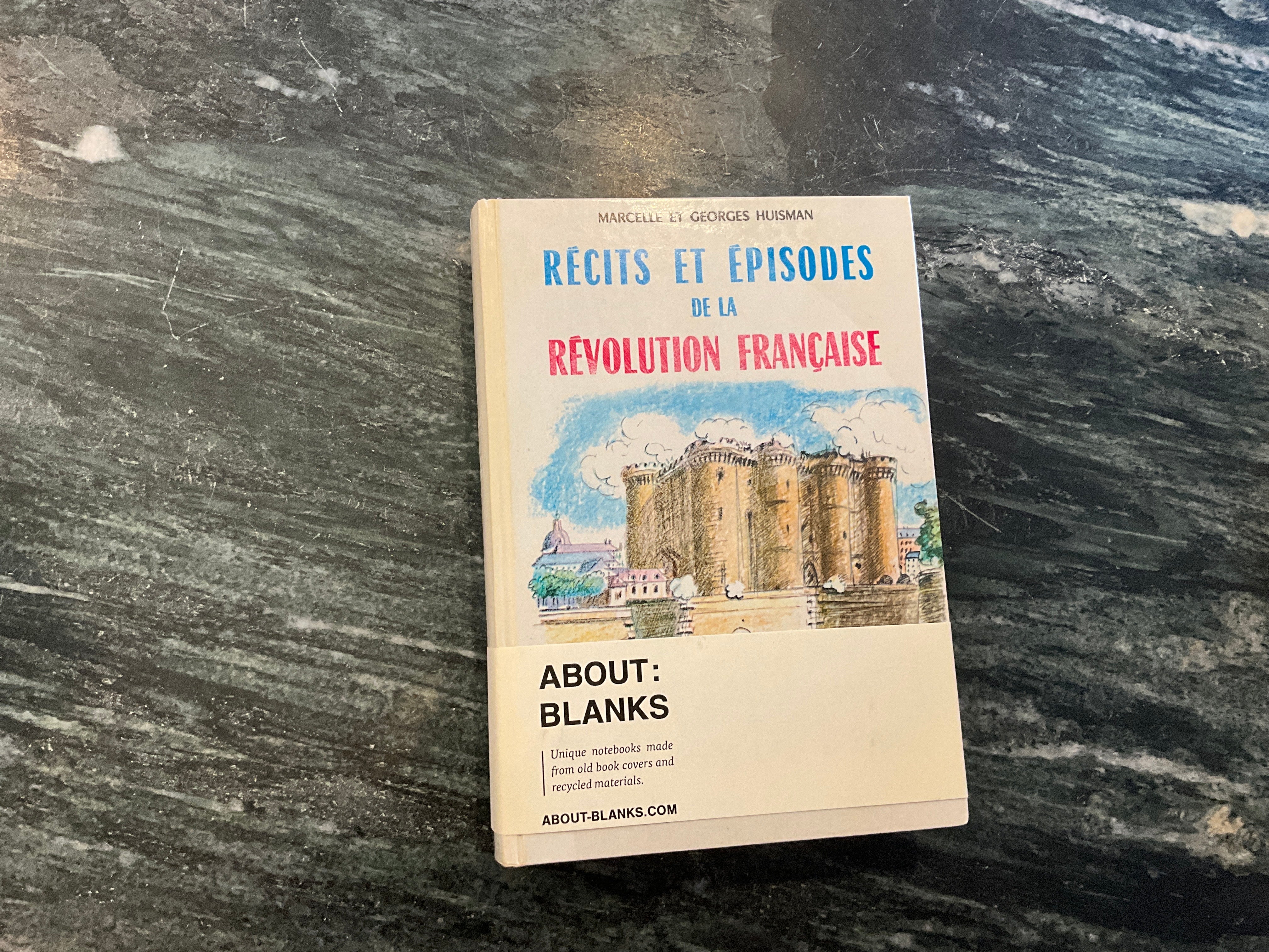 Vintage About Blanks Notebook: Rēcits et Épisodes-