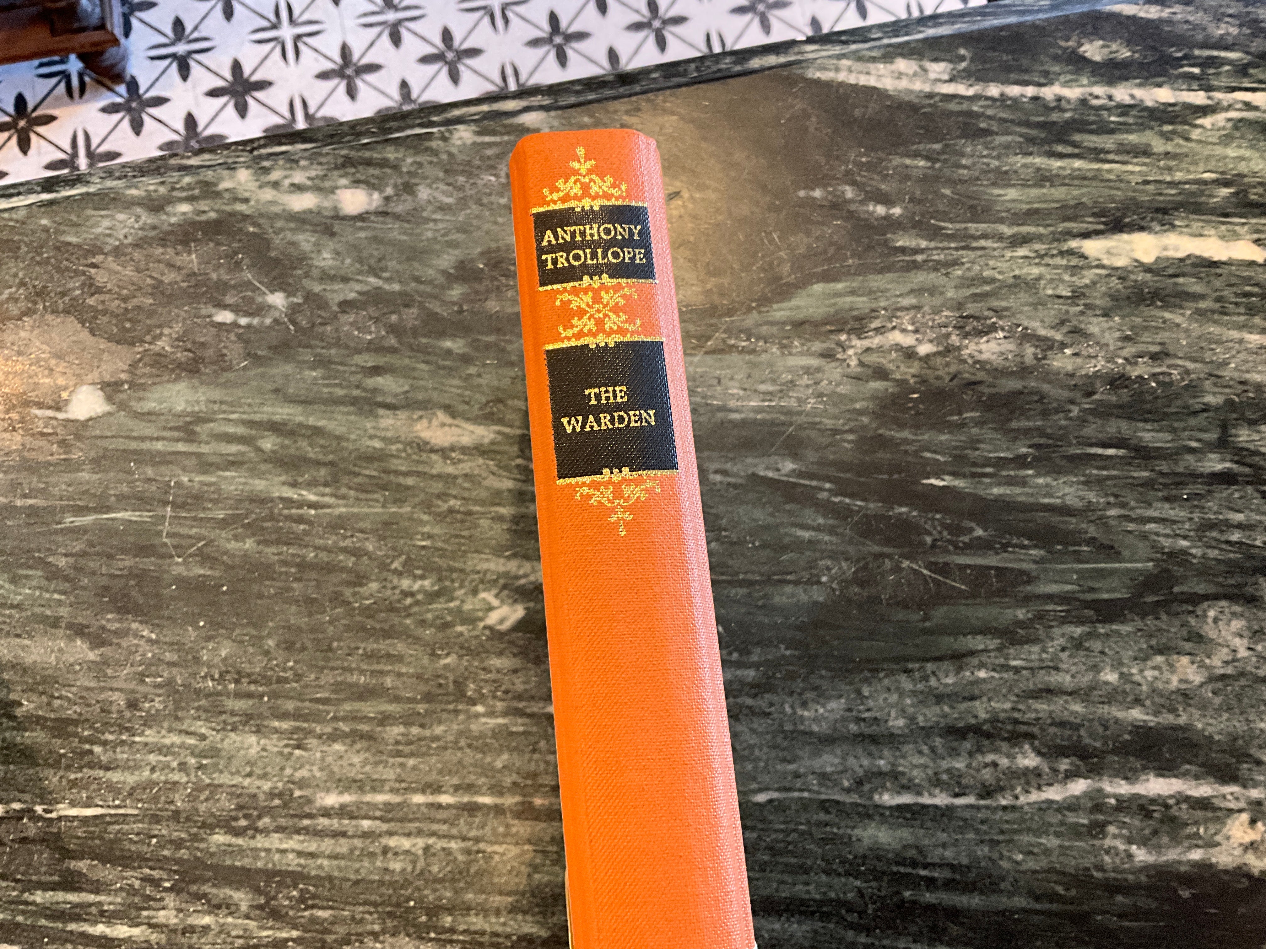 Vintage About Blanks Notebook: Anthony Trollope (The Warden)