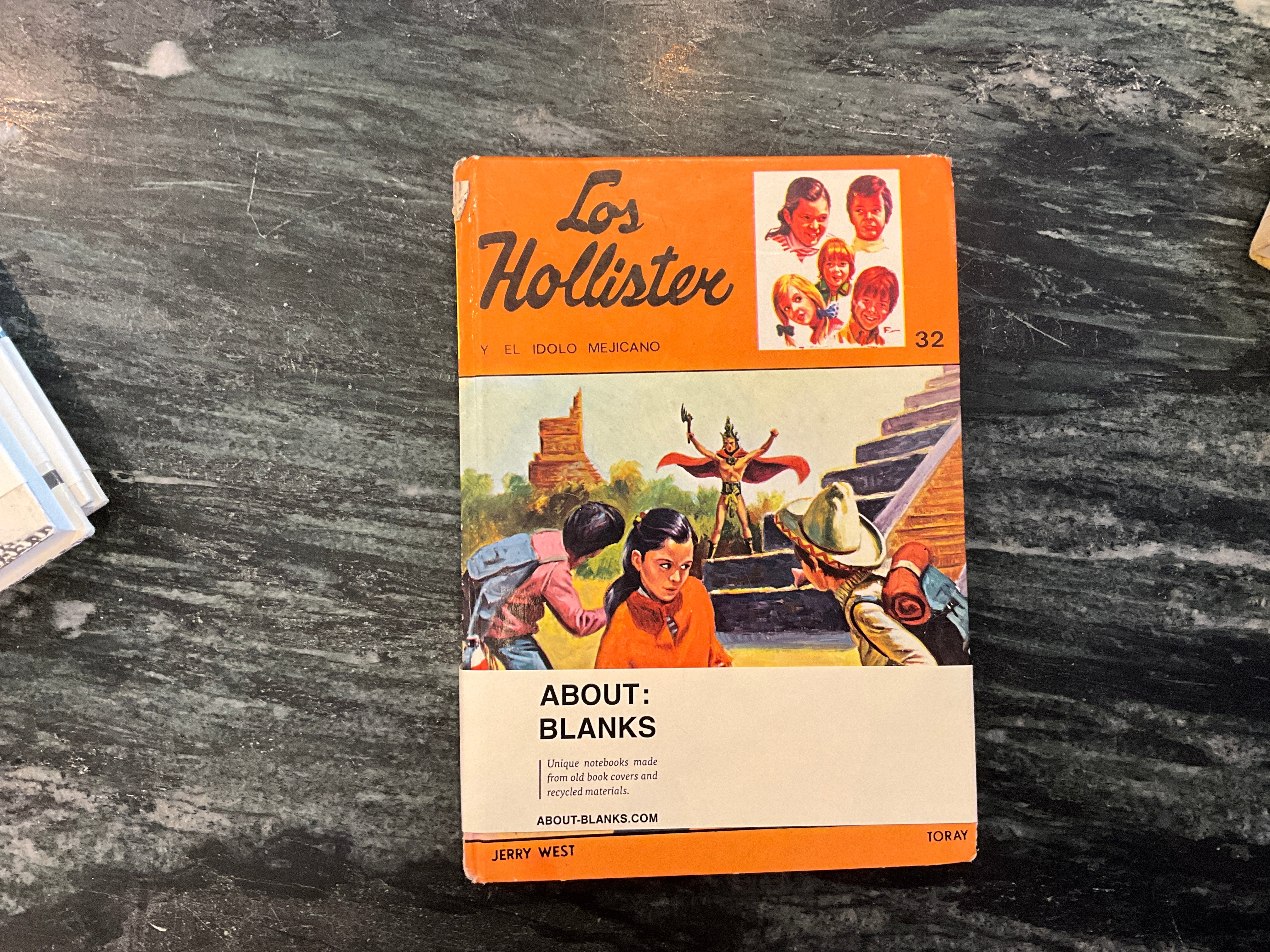 Vintage About Blanks Notebook: Los Hollister