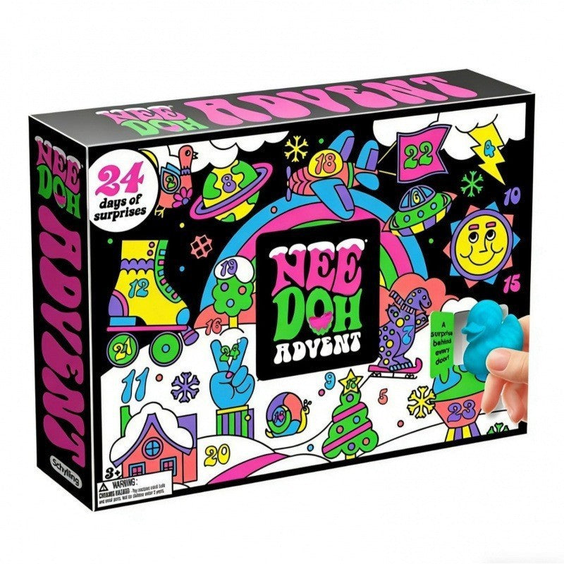 Schylling Nee-Doh 2026 Christmas Squishmas Advent Calendar