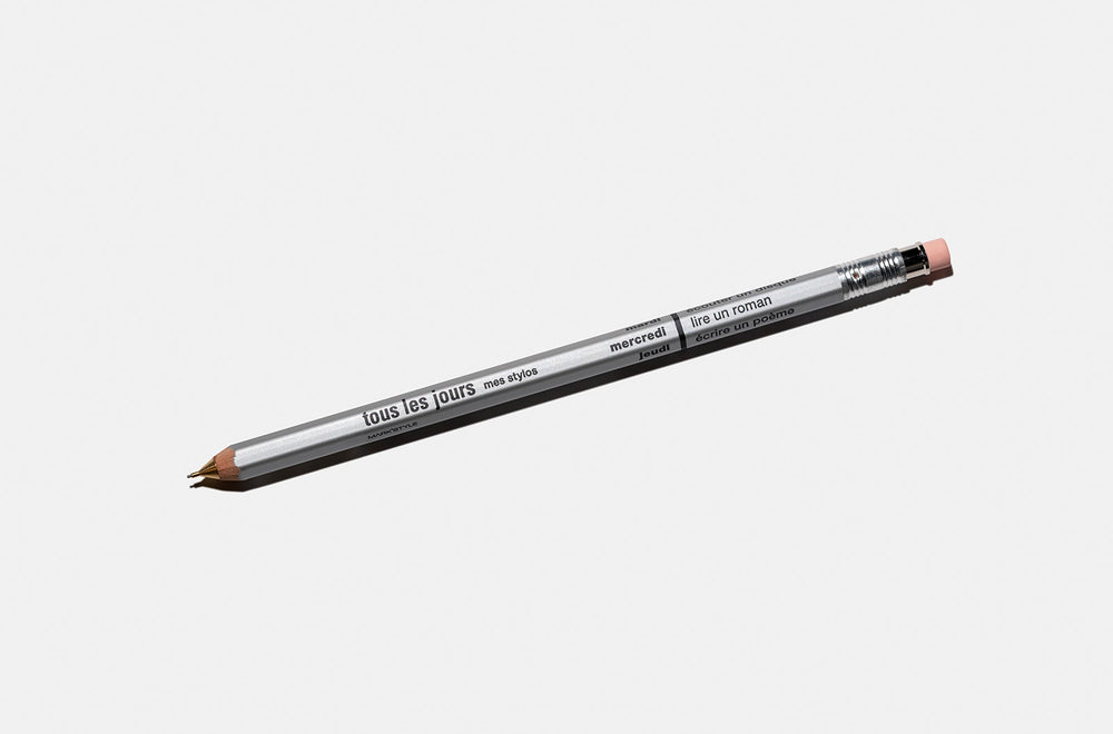 Tous Les Jours MECHANICAL PENCIL MARKSTYLE 0.5MM - Matte Silver