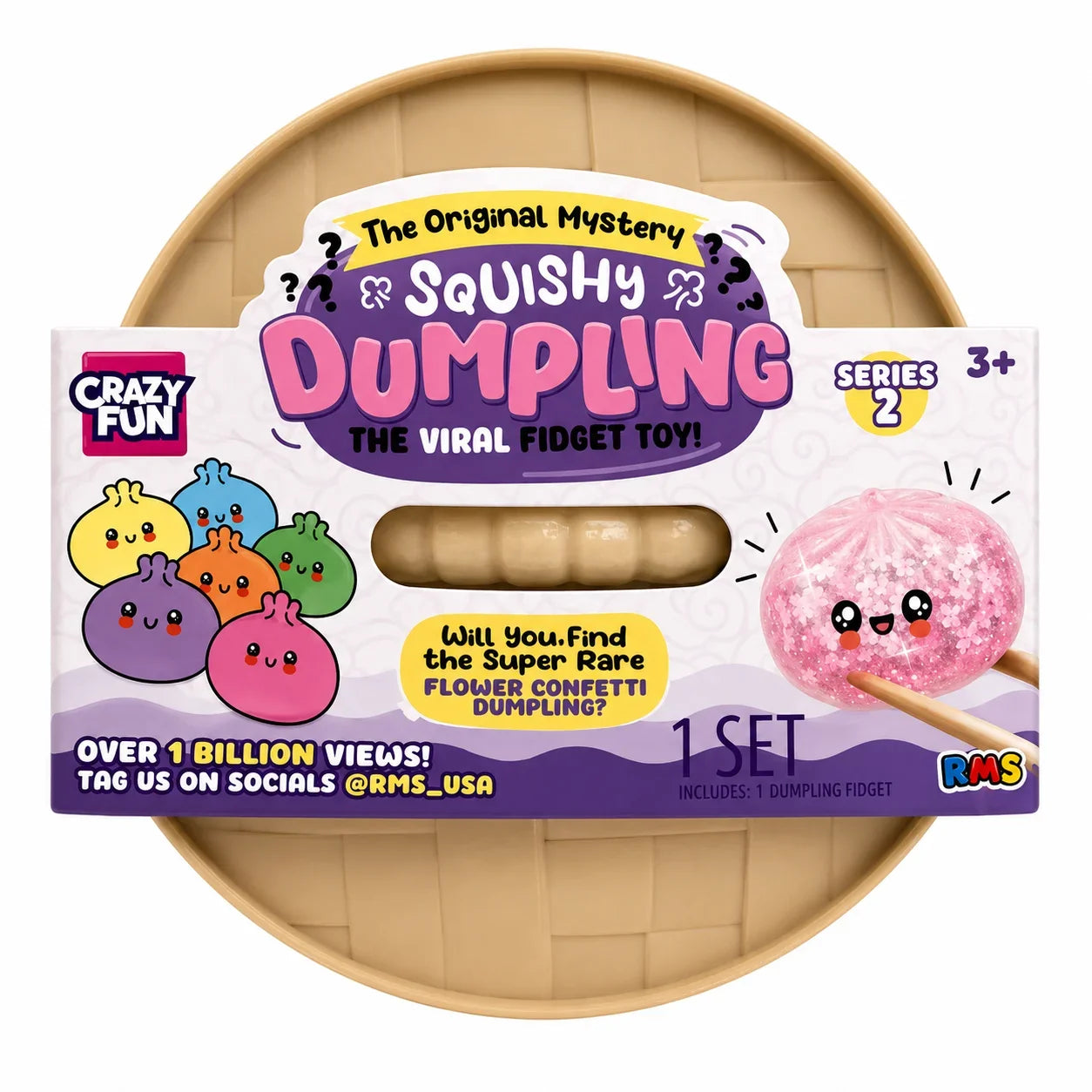 RMS® Original Squishy Dumplings – Stress Relief Toy