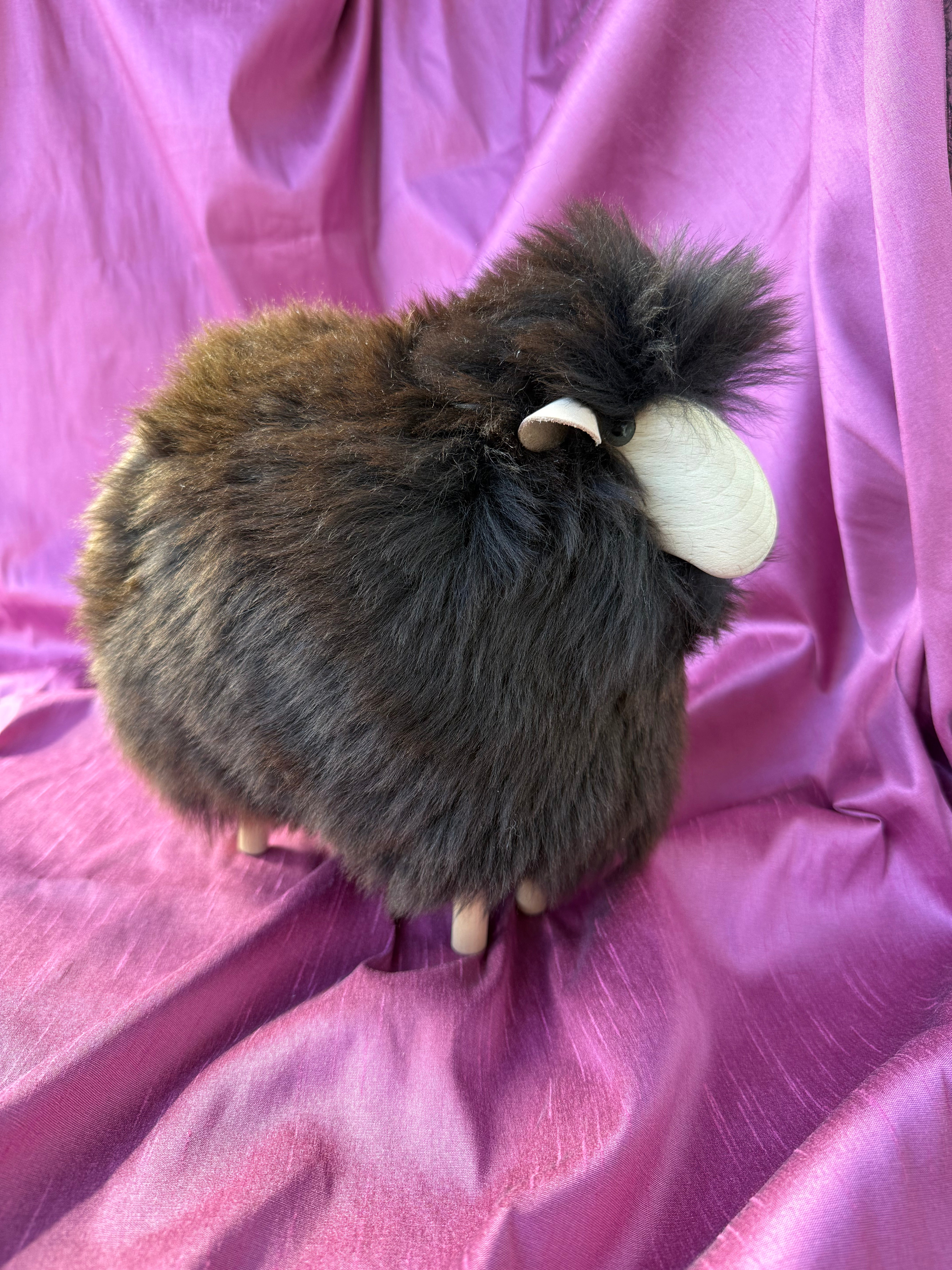 Little Lamb, Brown Fur, Beech Wood | Meier, Germany