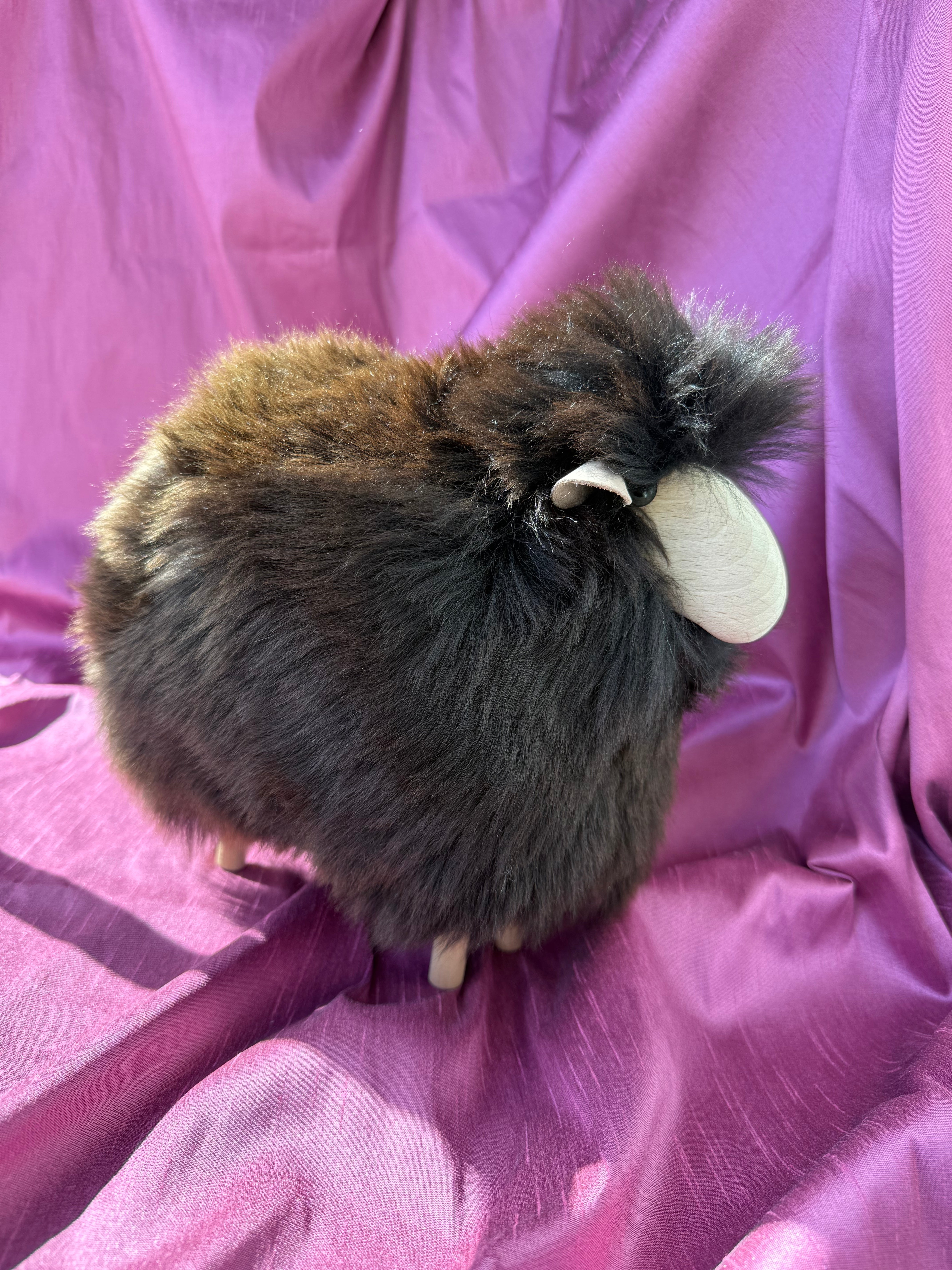 Little Lamb, Brown Fur, Beech Wood | Meier, Germany