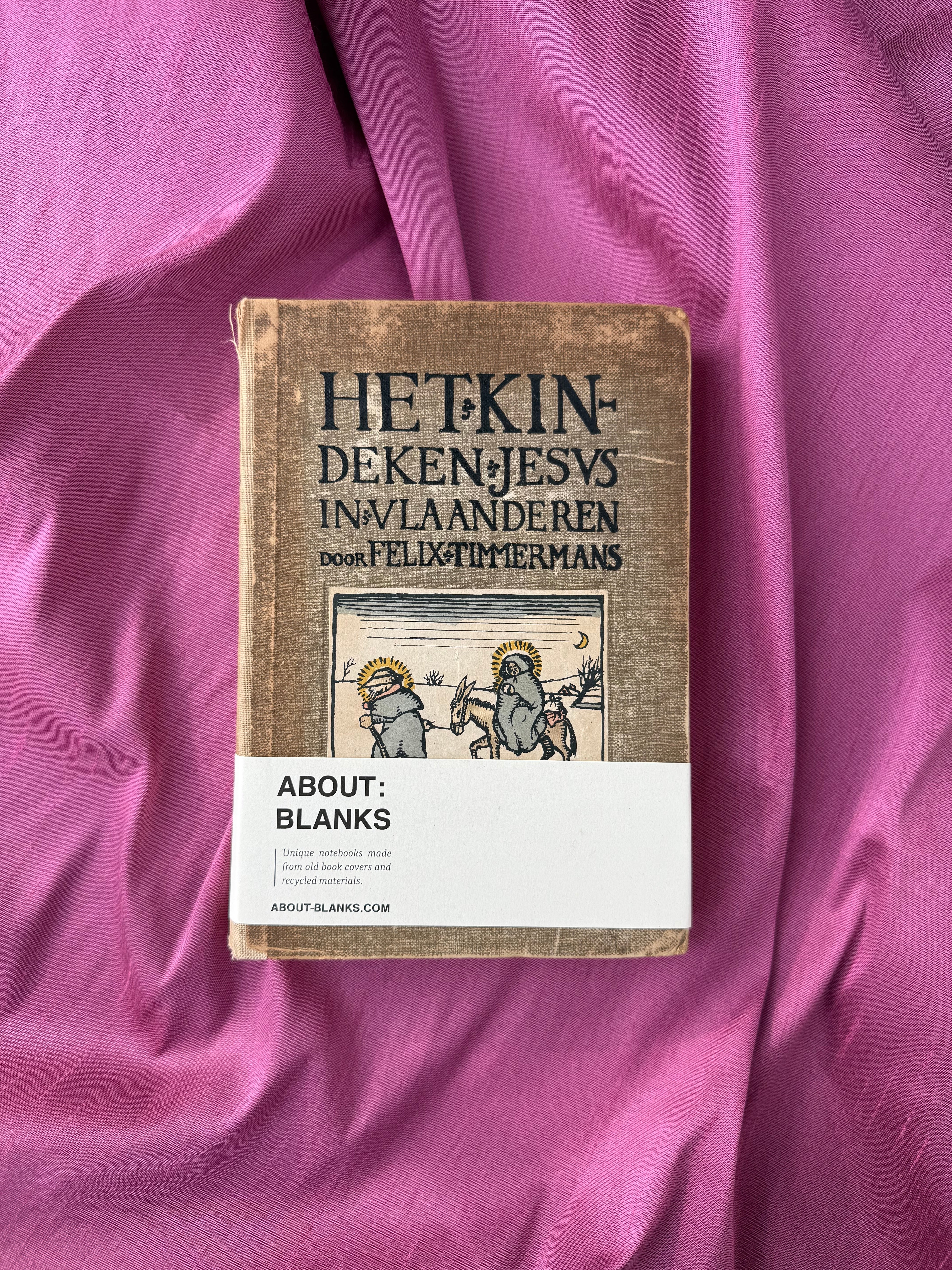 Vintage About Blanks Notebook: Hetkin