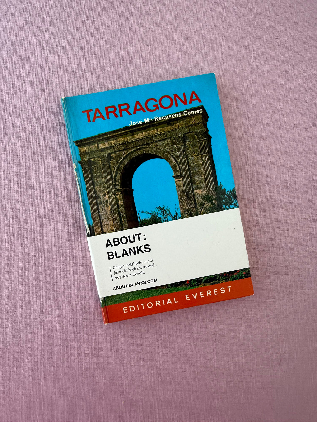 Vintage About Blanks Notebook: Tarragona