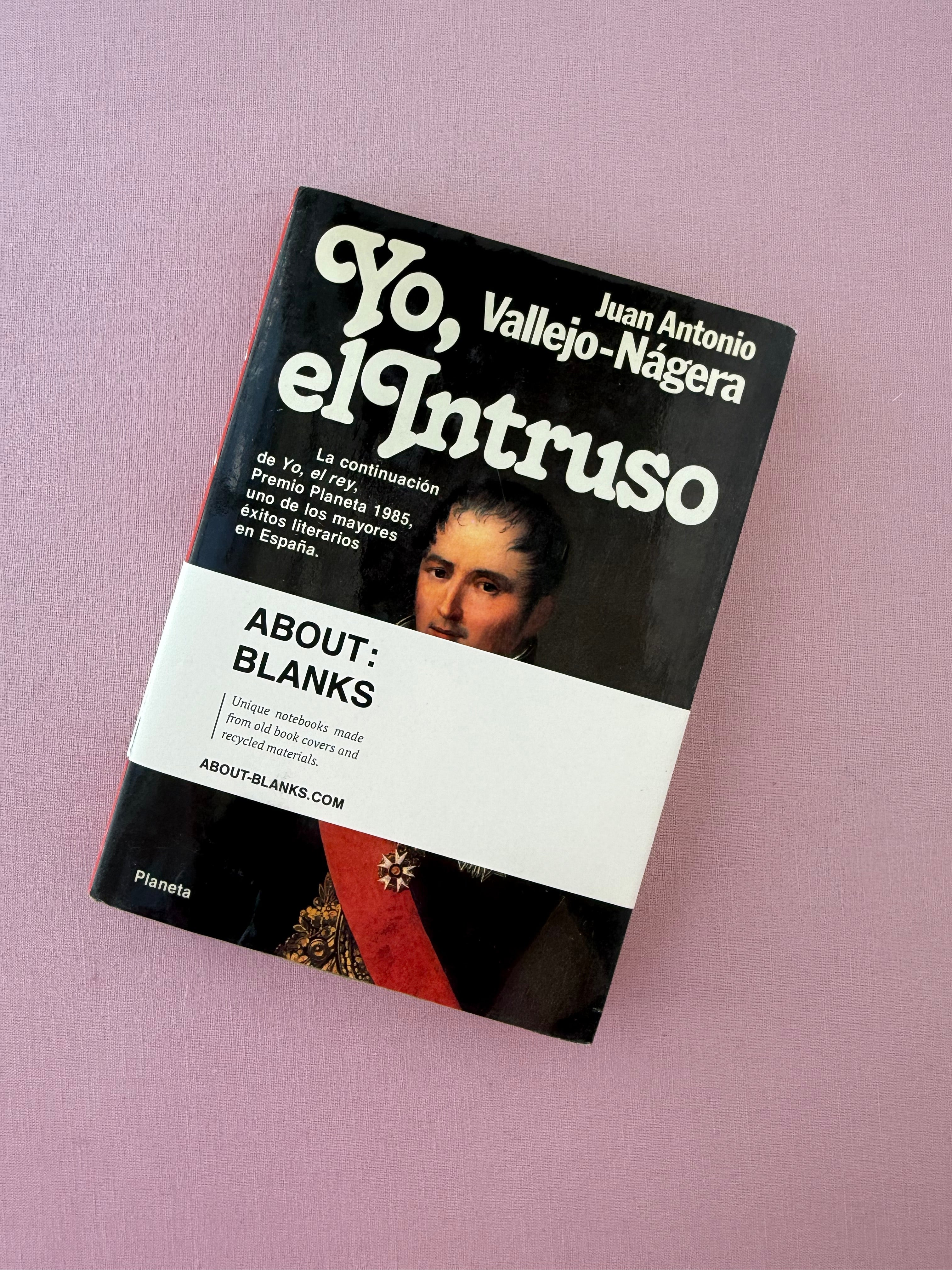 Vintage About Blanks Notebook: Yo, el Intruso
