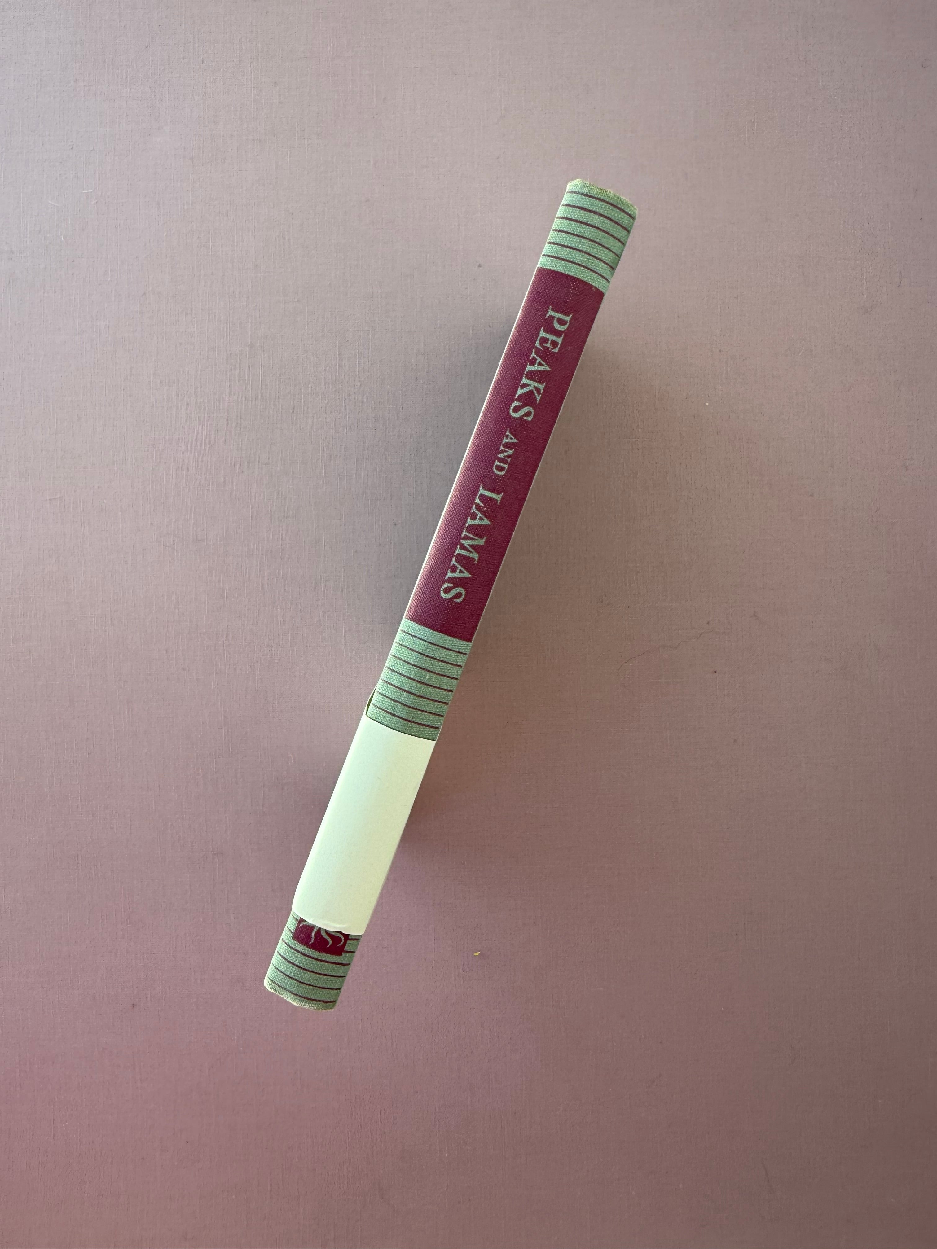 Vintage About Blanks Notebook: peaks and lakes