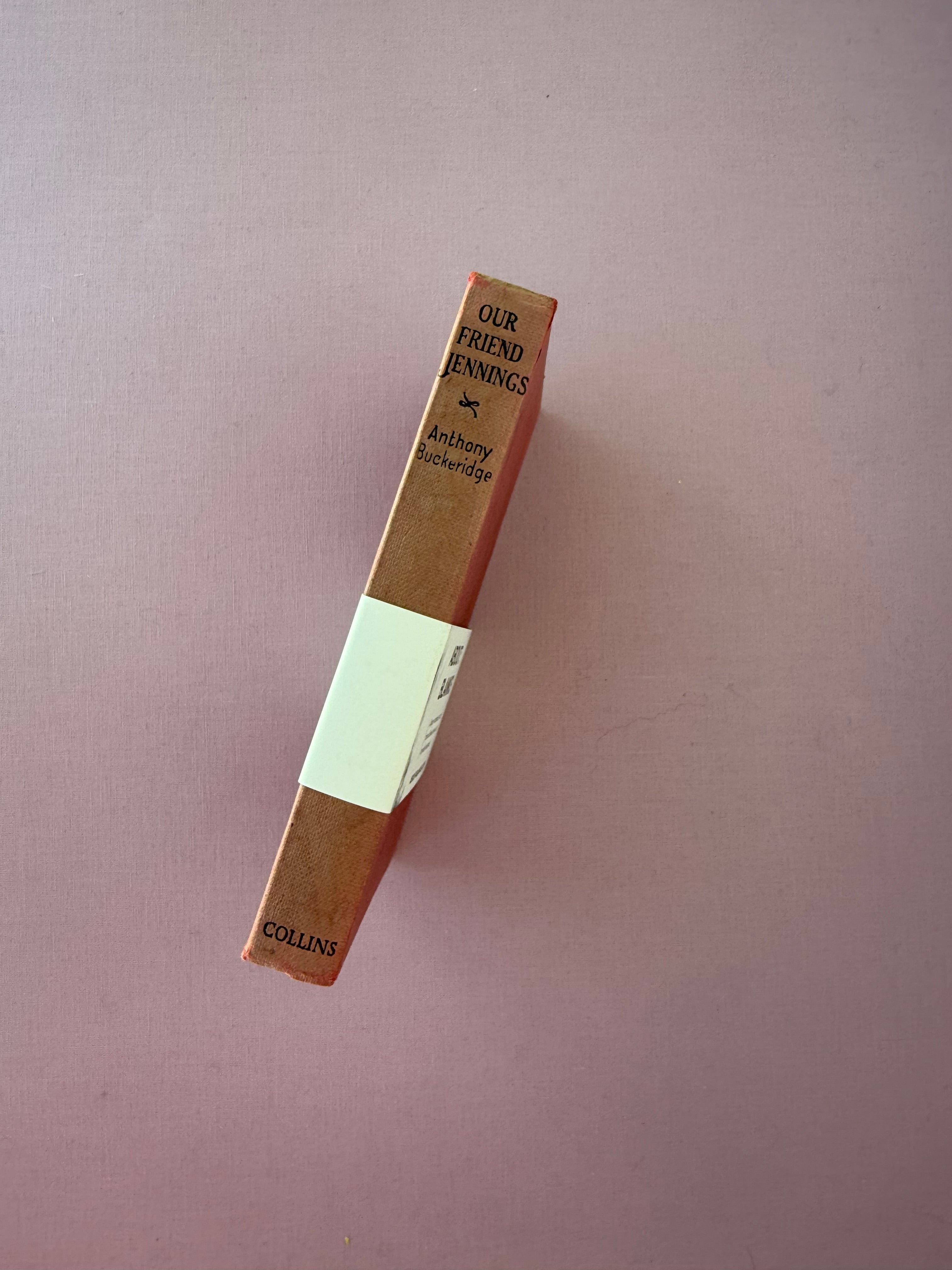 Vintage About Blanks Notebook: Our friend jennings