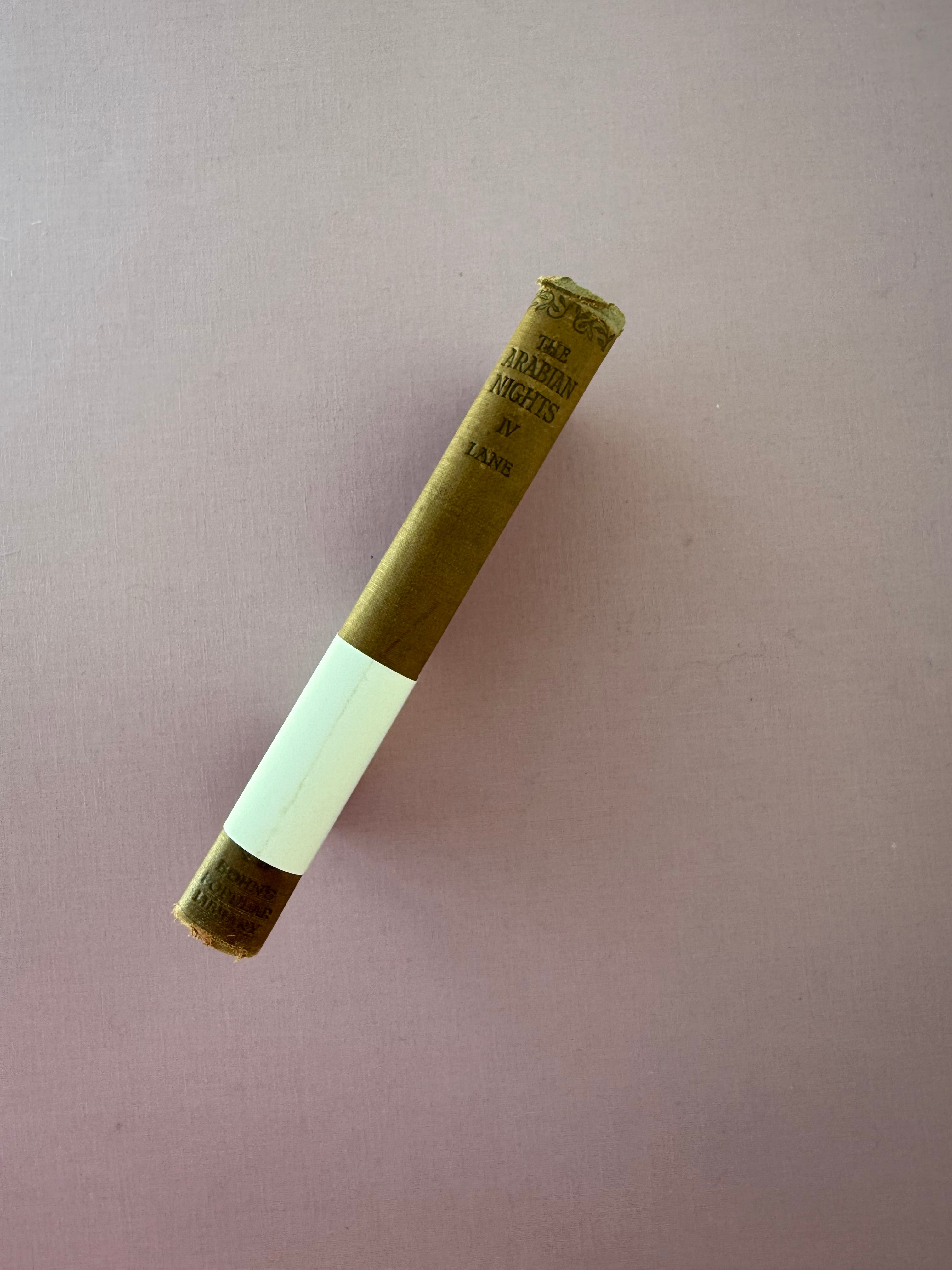 Vintage About Blanks Notebook: The Arabian Nights