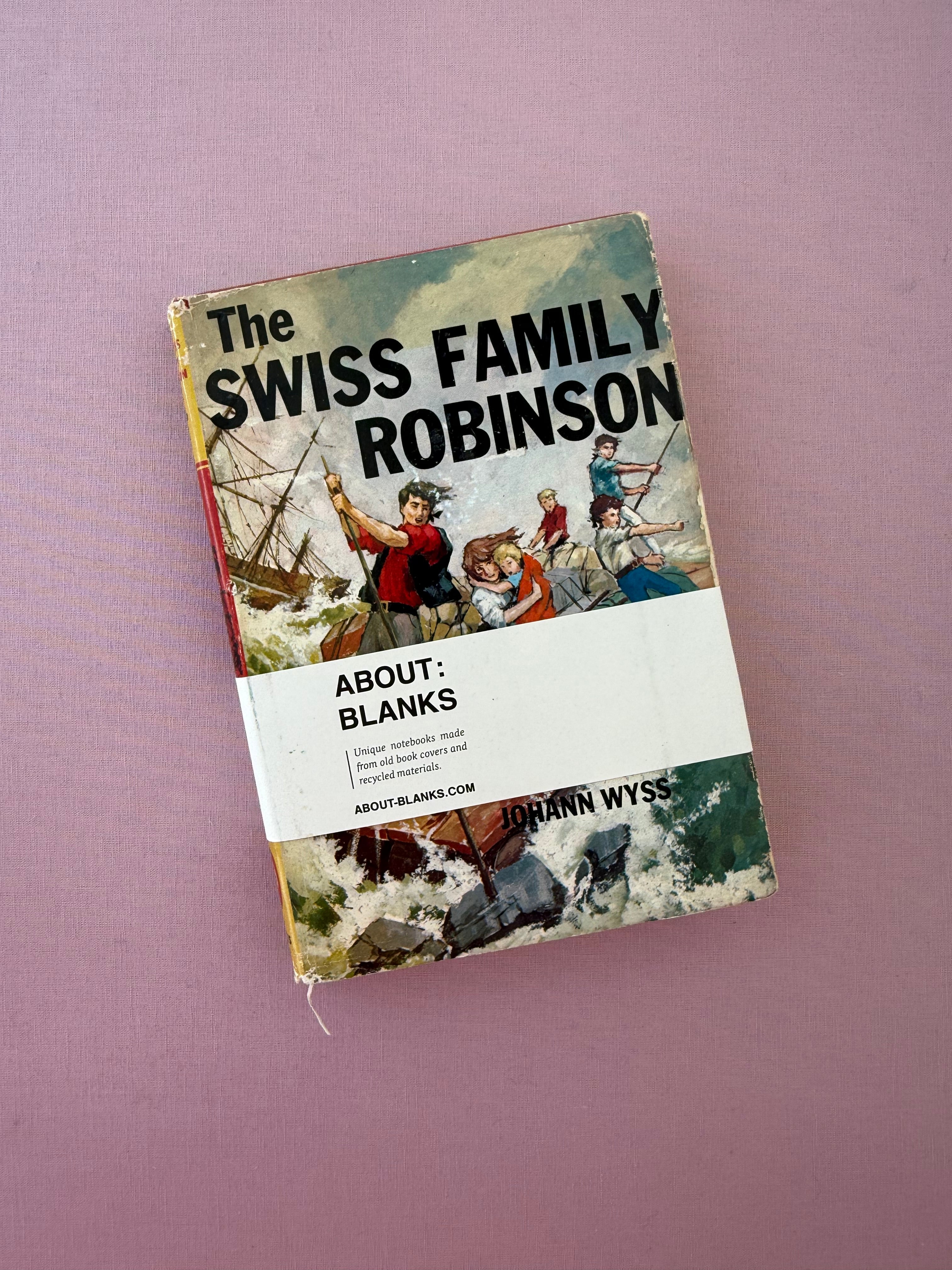 Vintage About Blanks Notebook: Swiss Family Robinson
