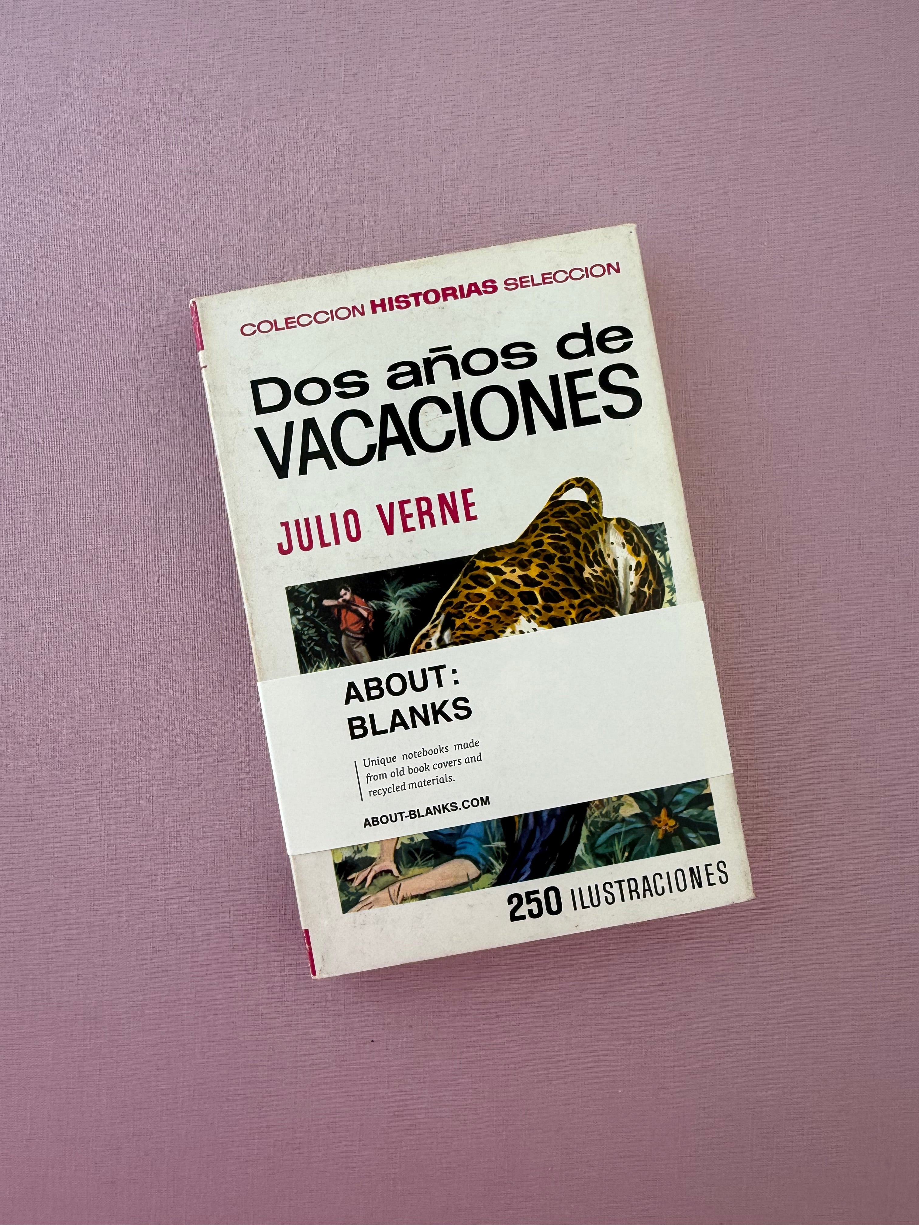 Vintage About Blanks Notebook: vacaciones