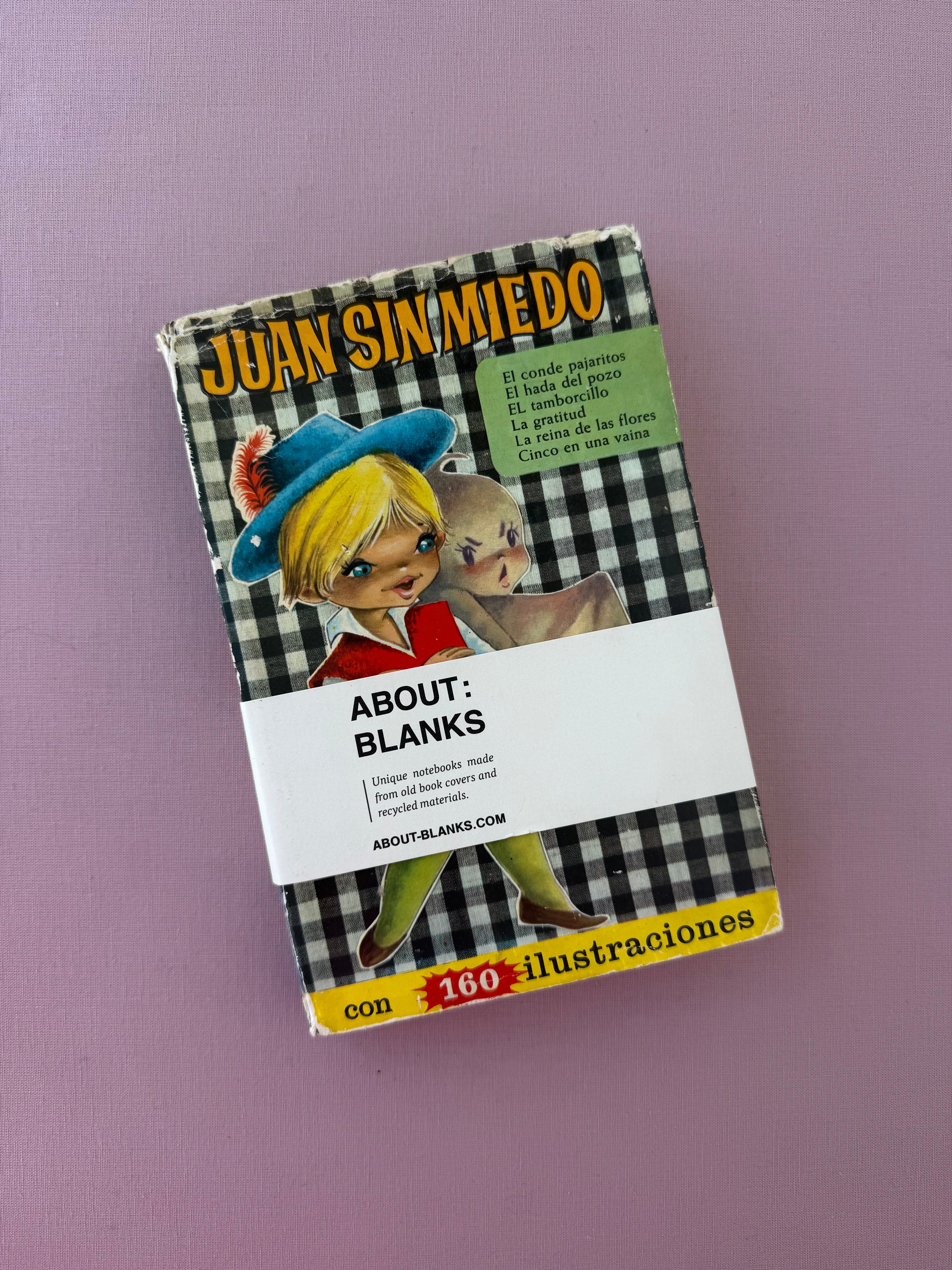 Vintage About Blanks Notebook: Juan