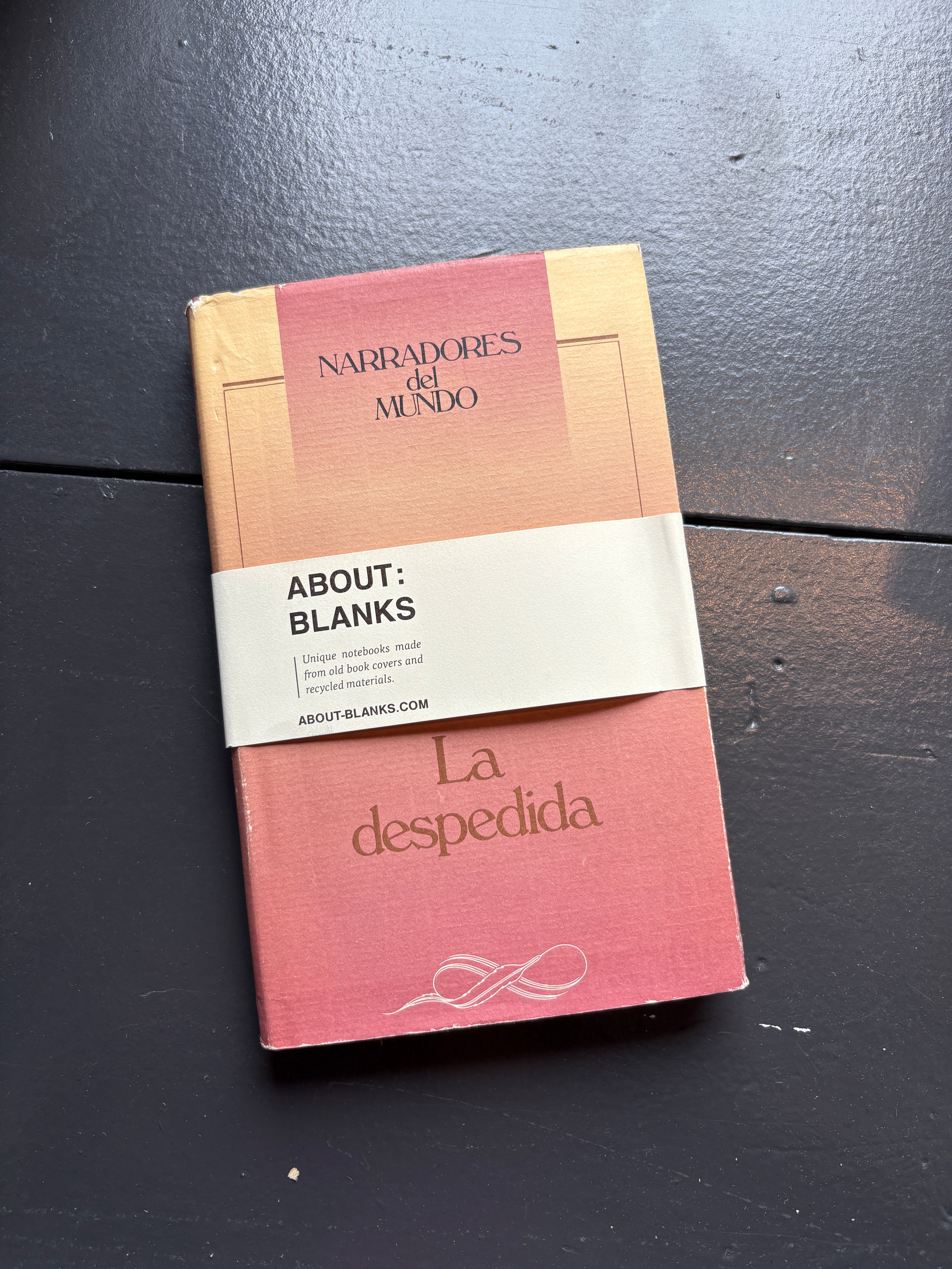 Vintage About Blanks Notebook: La despedida
