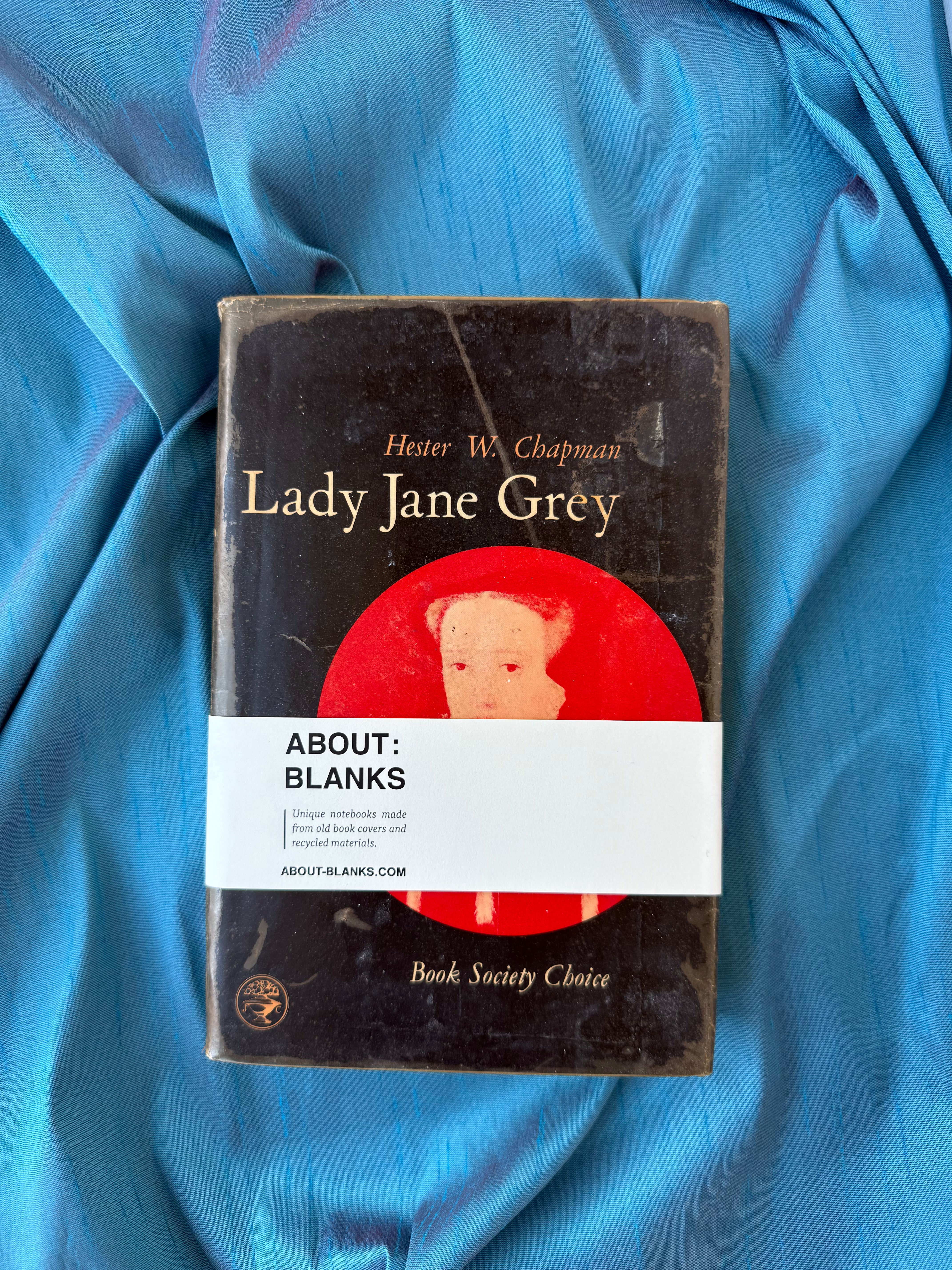 Vintage About Blanks Notebook: Lady Jane Grey