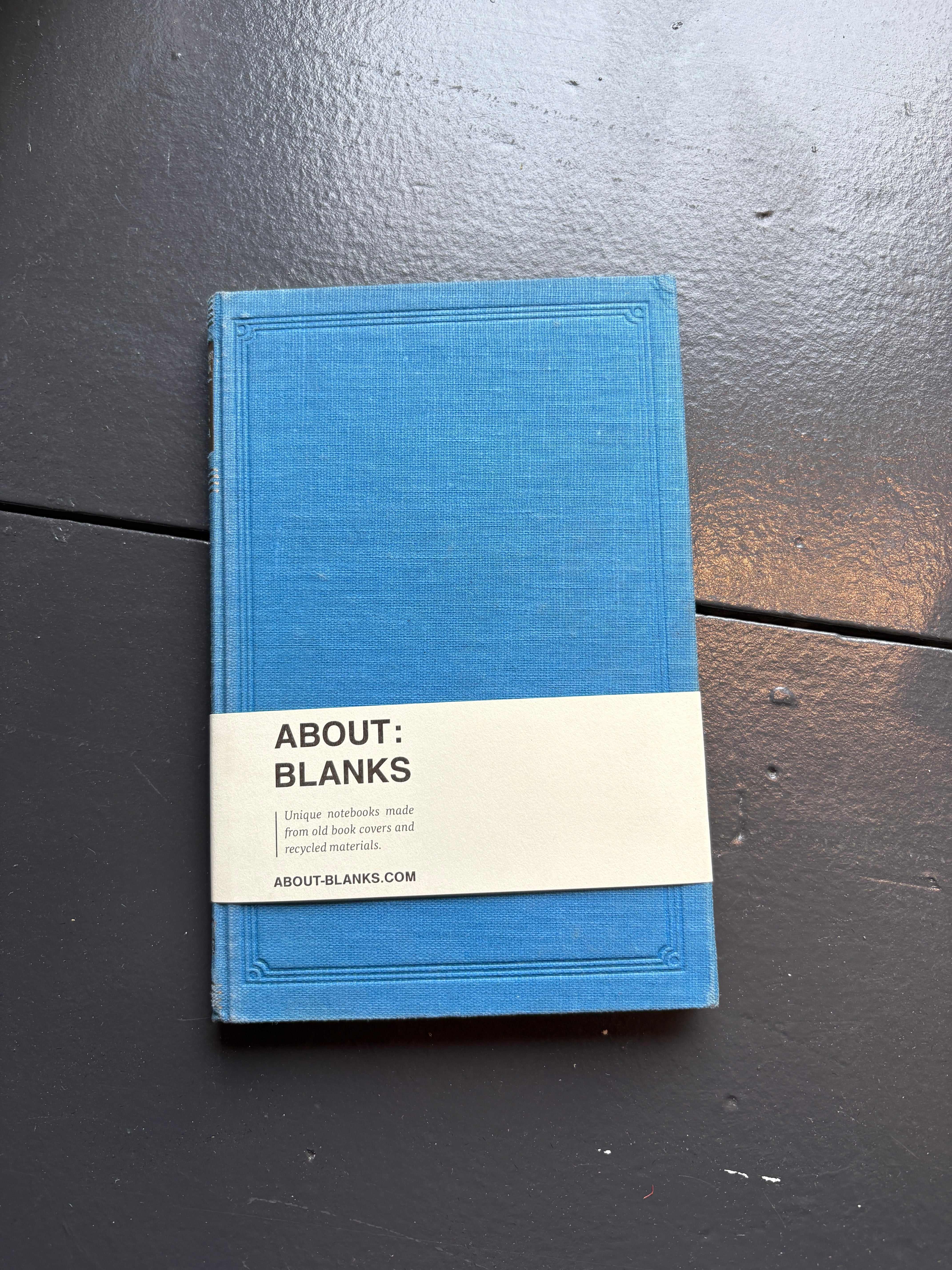 Vintage About Blanks Notebook: Luz En El Alma
