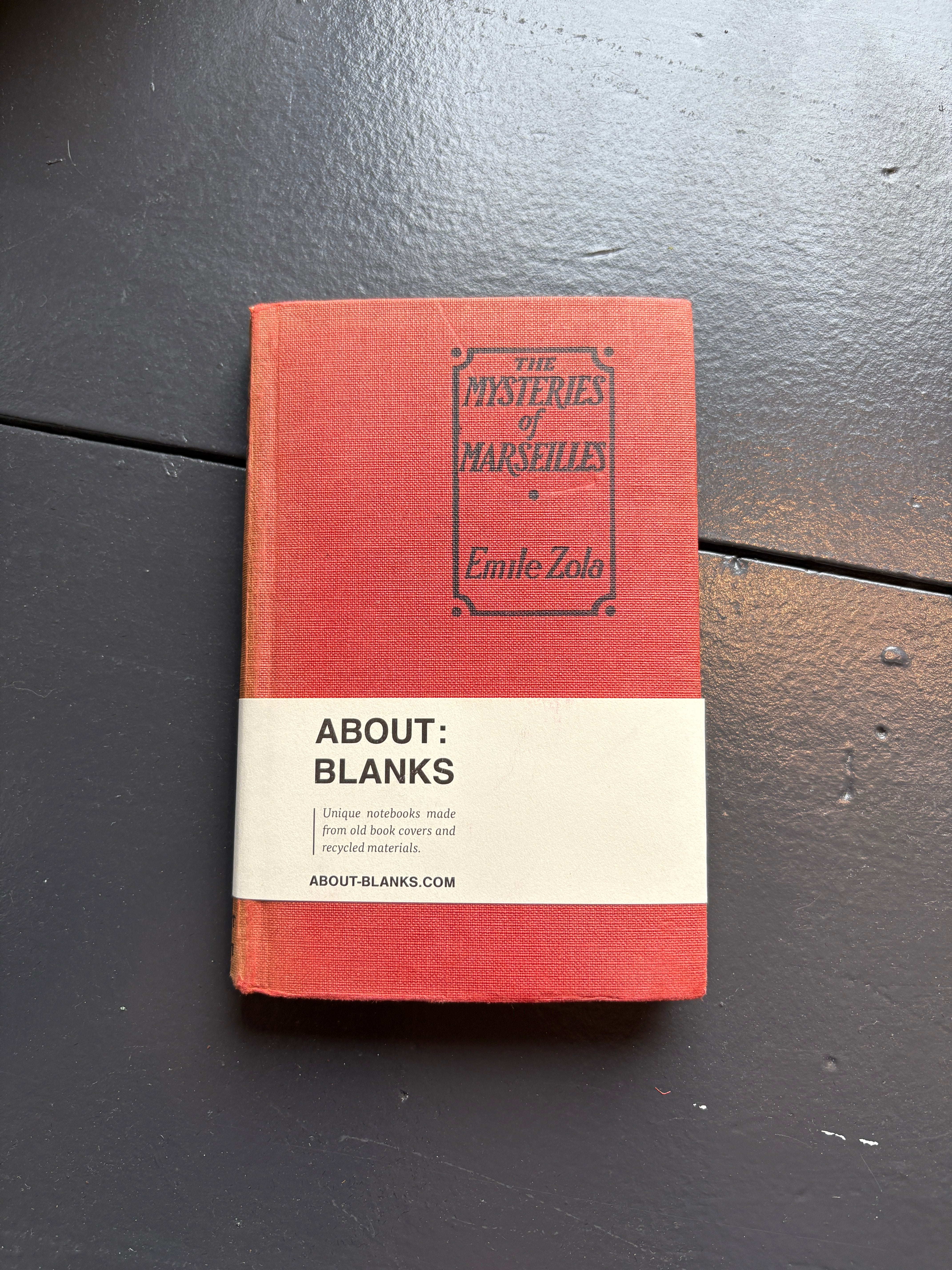 Vintage About Blanks Notebook: Mysteries of Marseilles