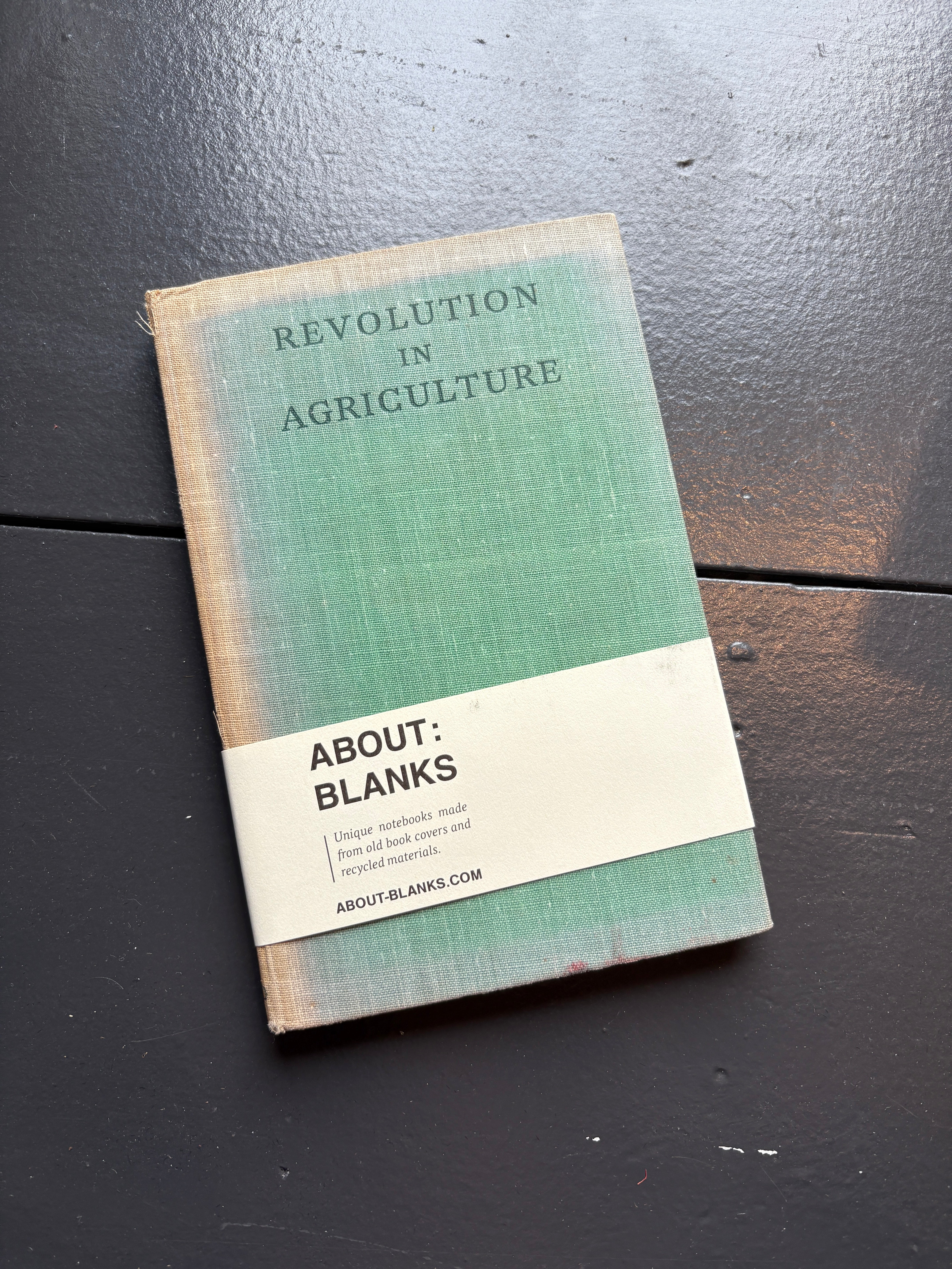 Vintage About Blanks Notebook: Revolution in Agriculture