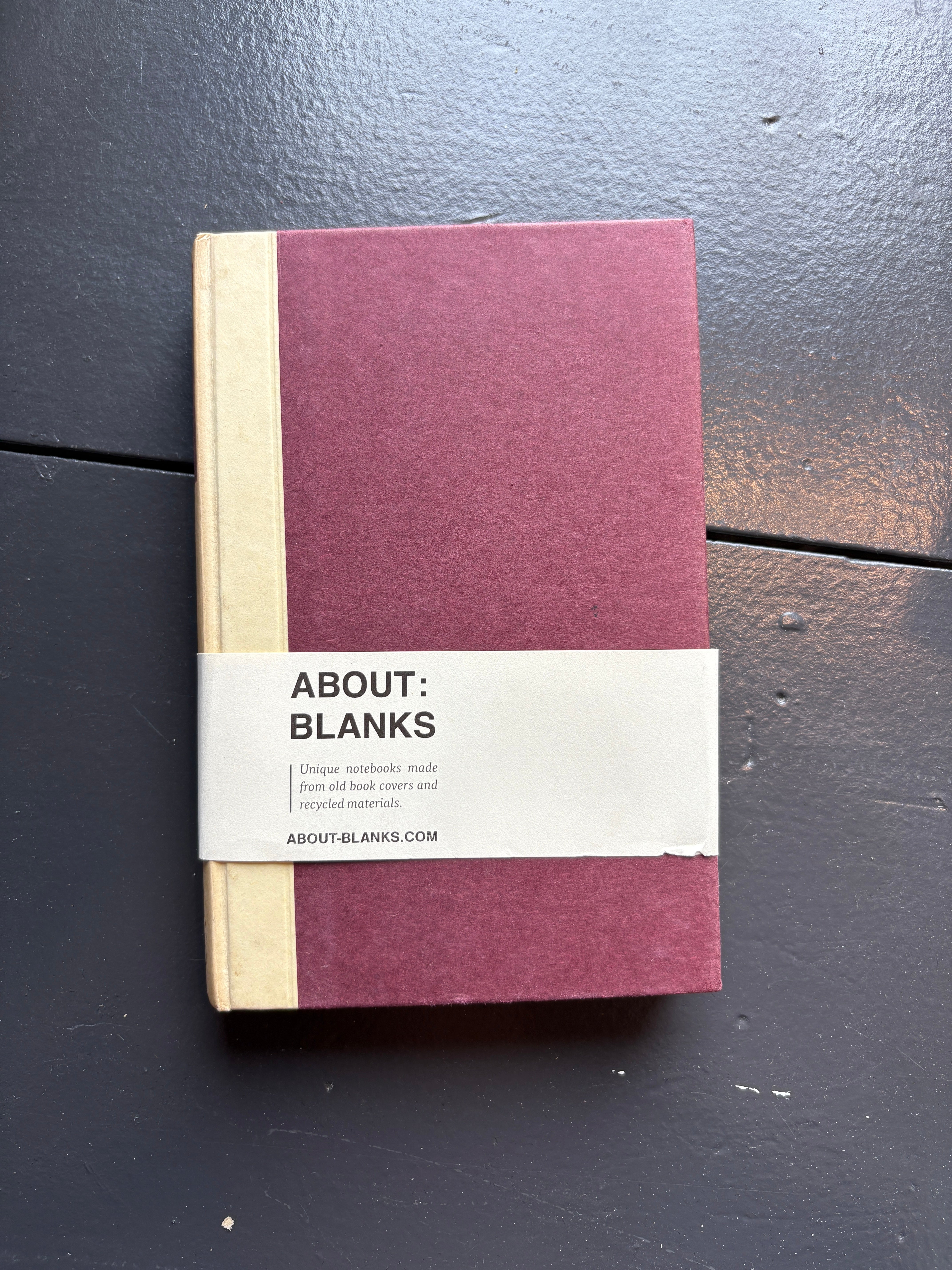 Vintage About Blanks Notebook: Sand Castle