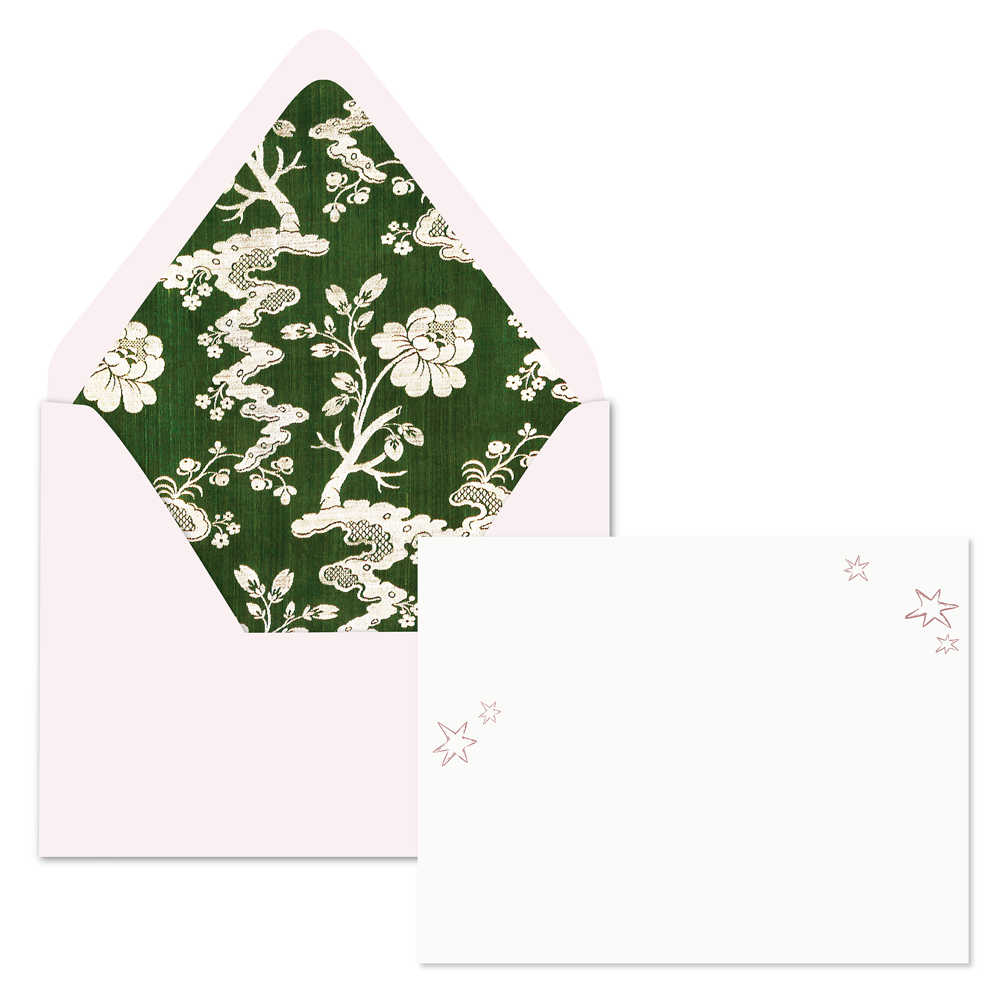 Foil Stamped Stationery Set - Shooting Stars