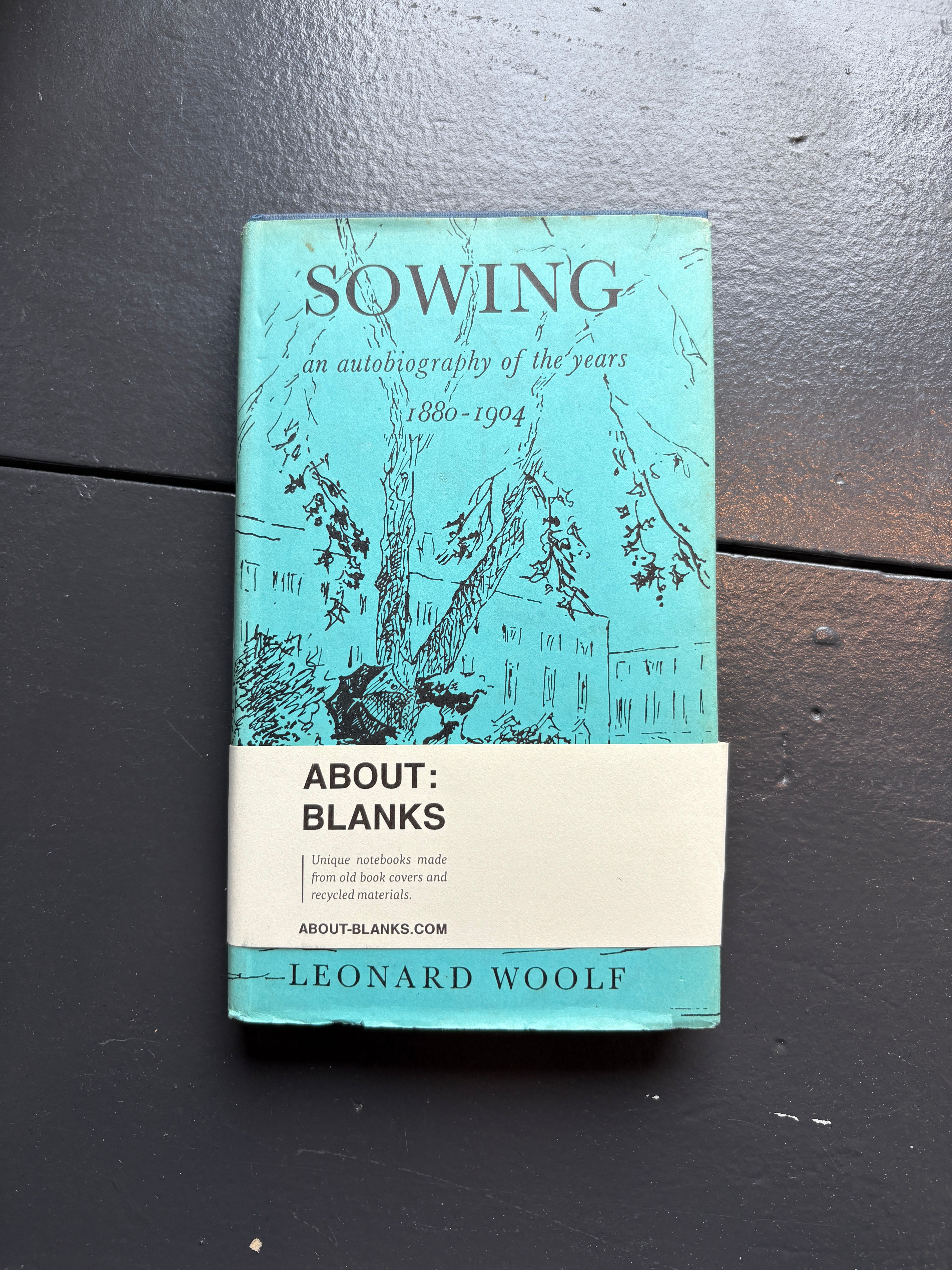 Vintage About Blanks Notebook: Sowing