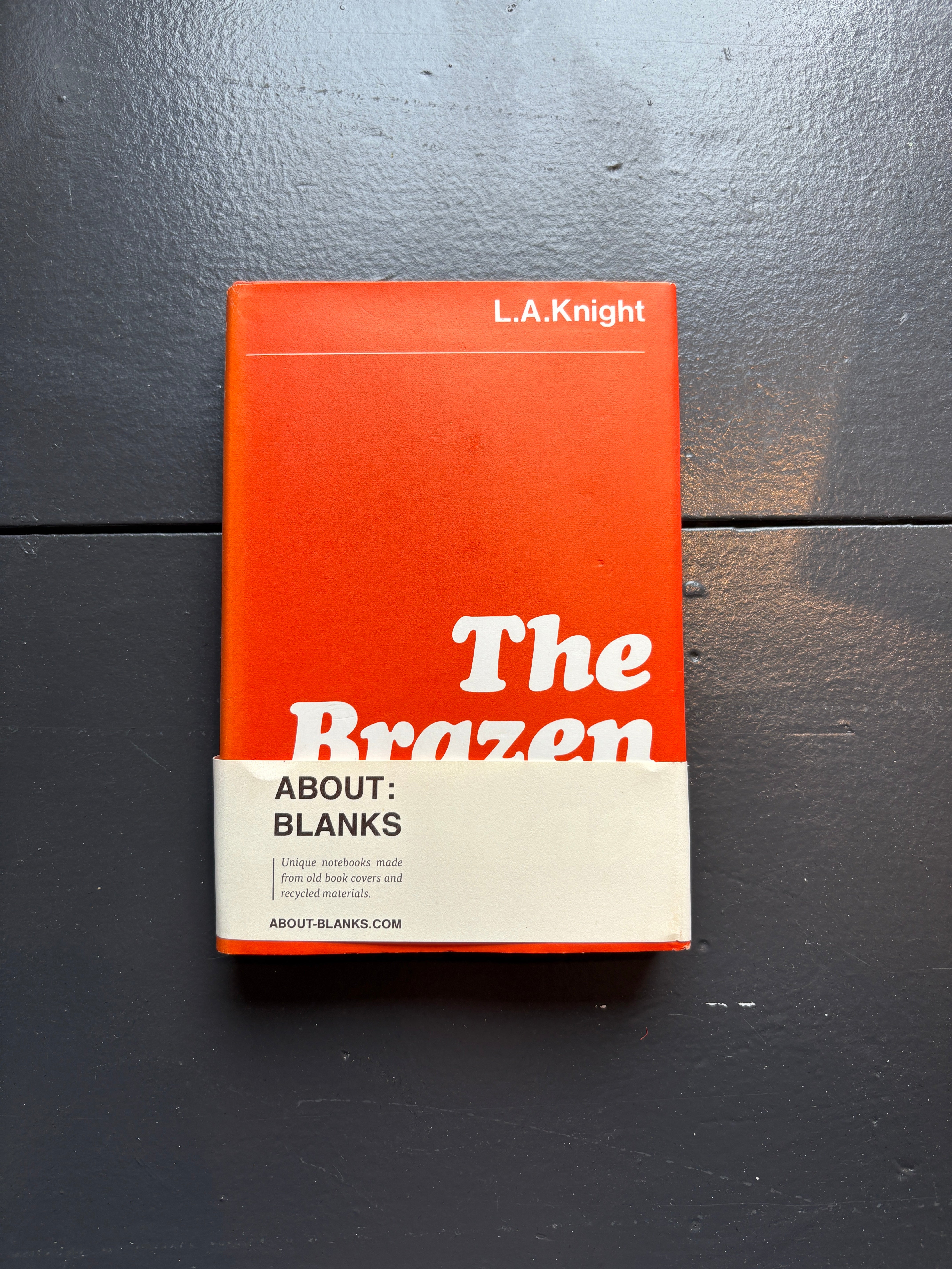 Vintage About Blanks Notebook: The Brazen Head