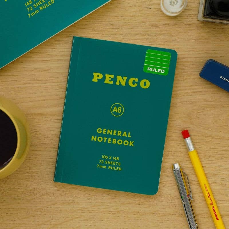 Soft PP Notebook Ruled / A6: White