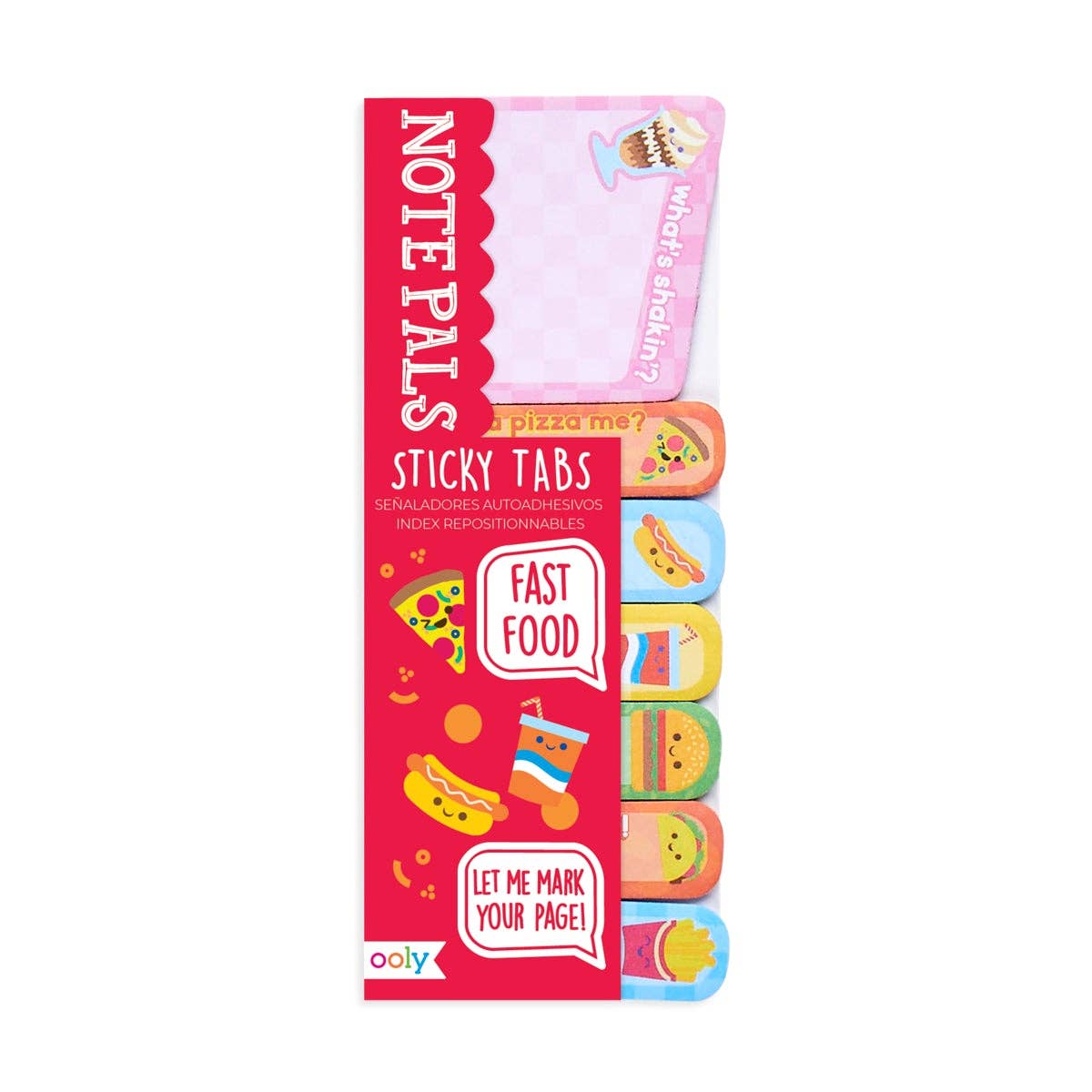 Note Pals Sticky Tabs: Fast Food - 1 Pack