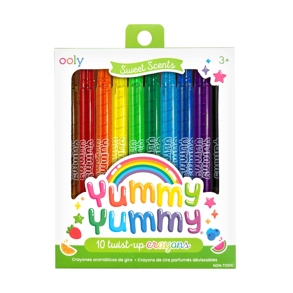 Yummy Yummy Scented Twist-Up Crayons