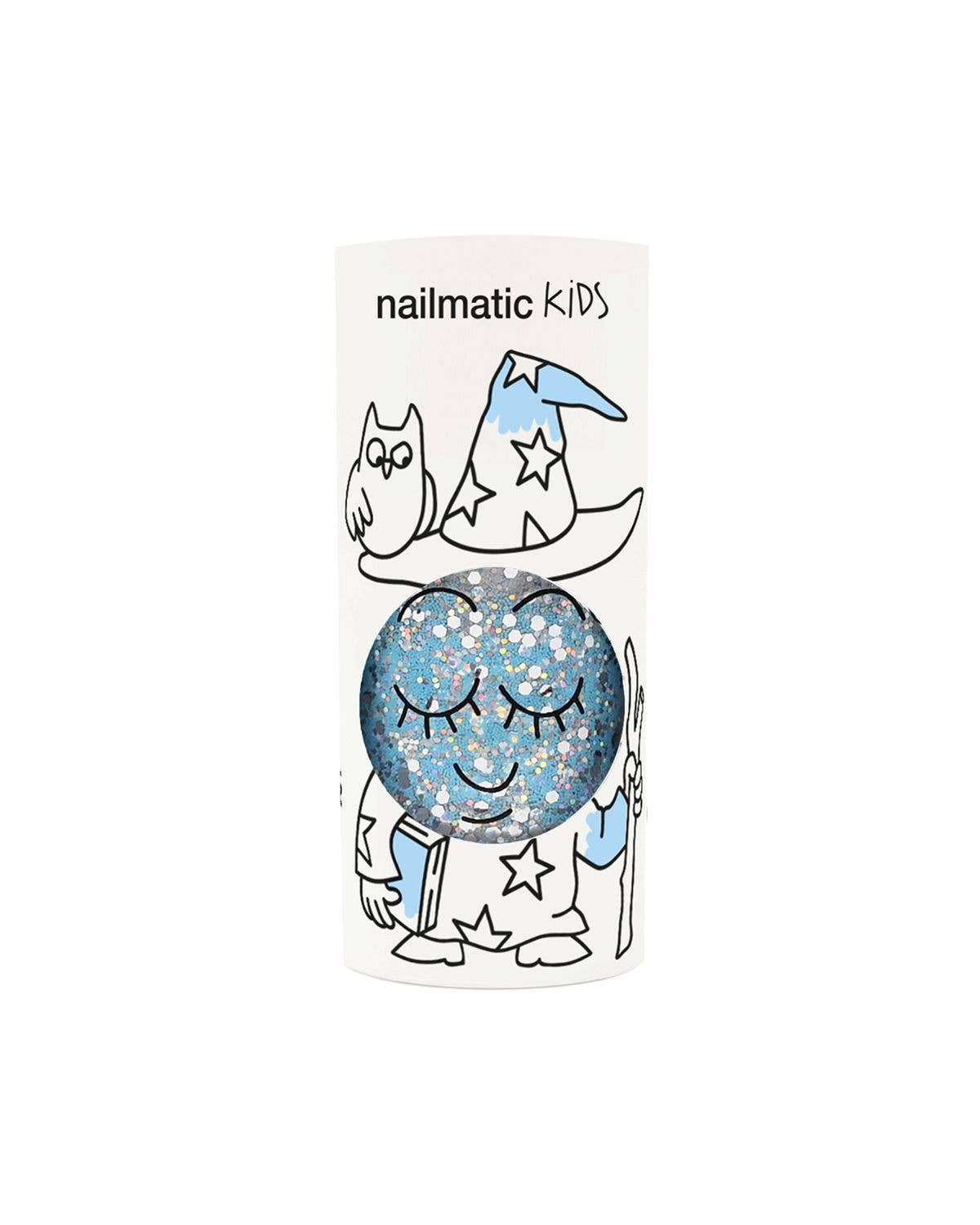 Nail Polish for Kids Glitter Blue