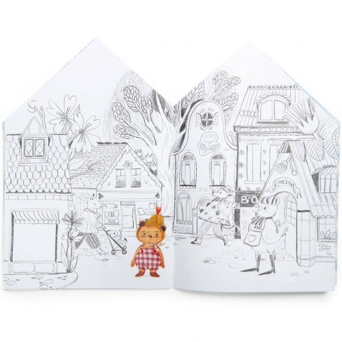 Les Minouchkas Coloring Book & Stickers