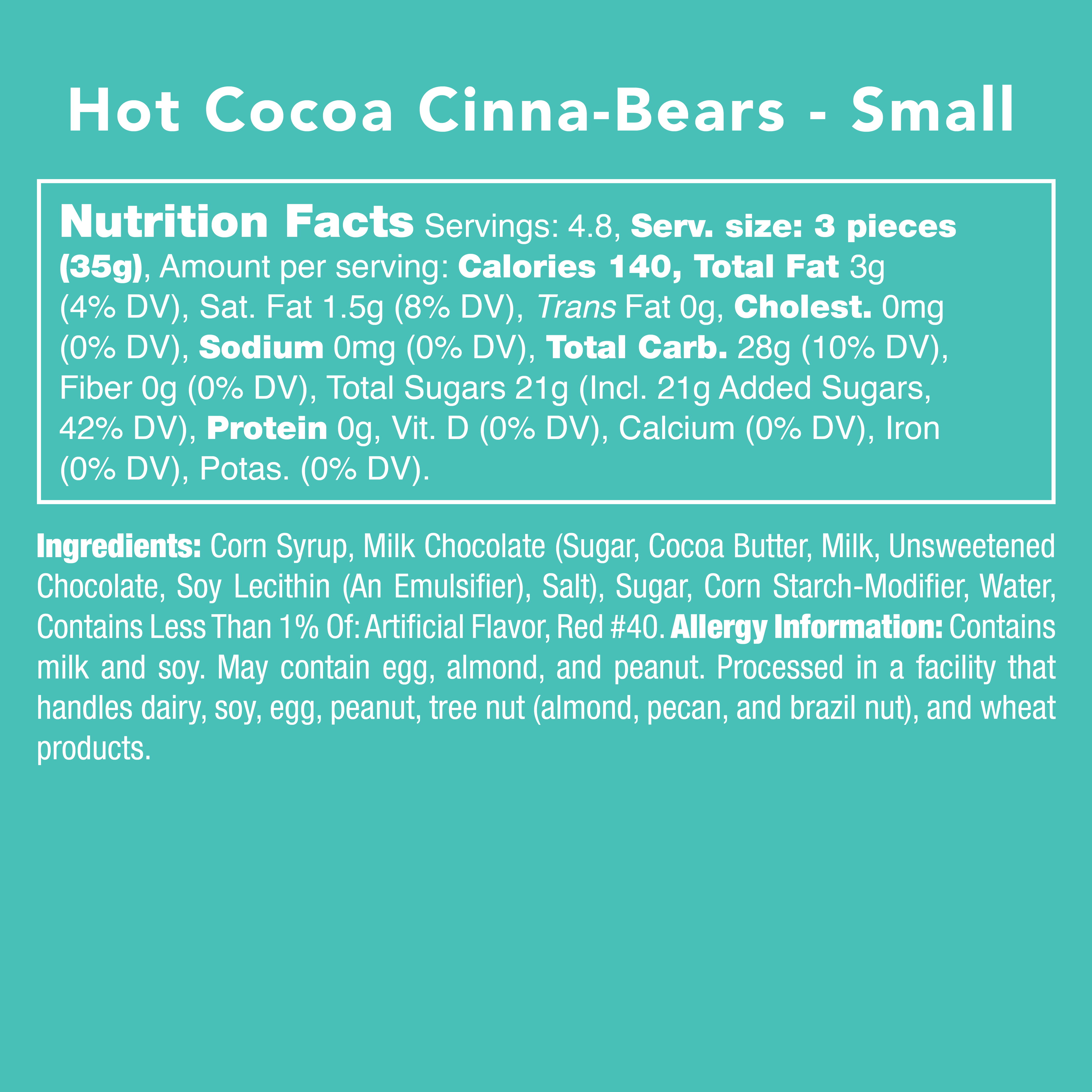 Hot Cocoa Cinna-Bears *WINTER COLLECTION*