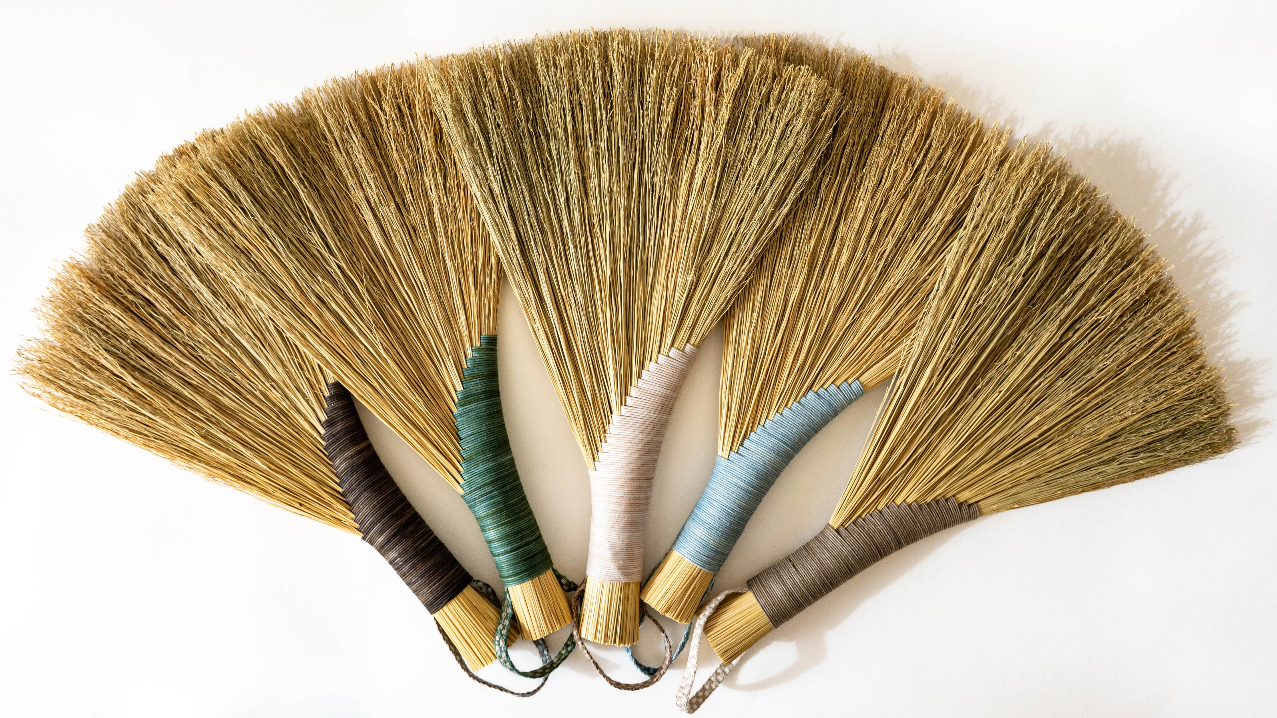 Turkey Wing Handbroom Wholesale: Green